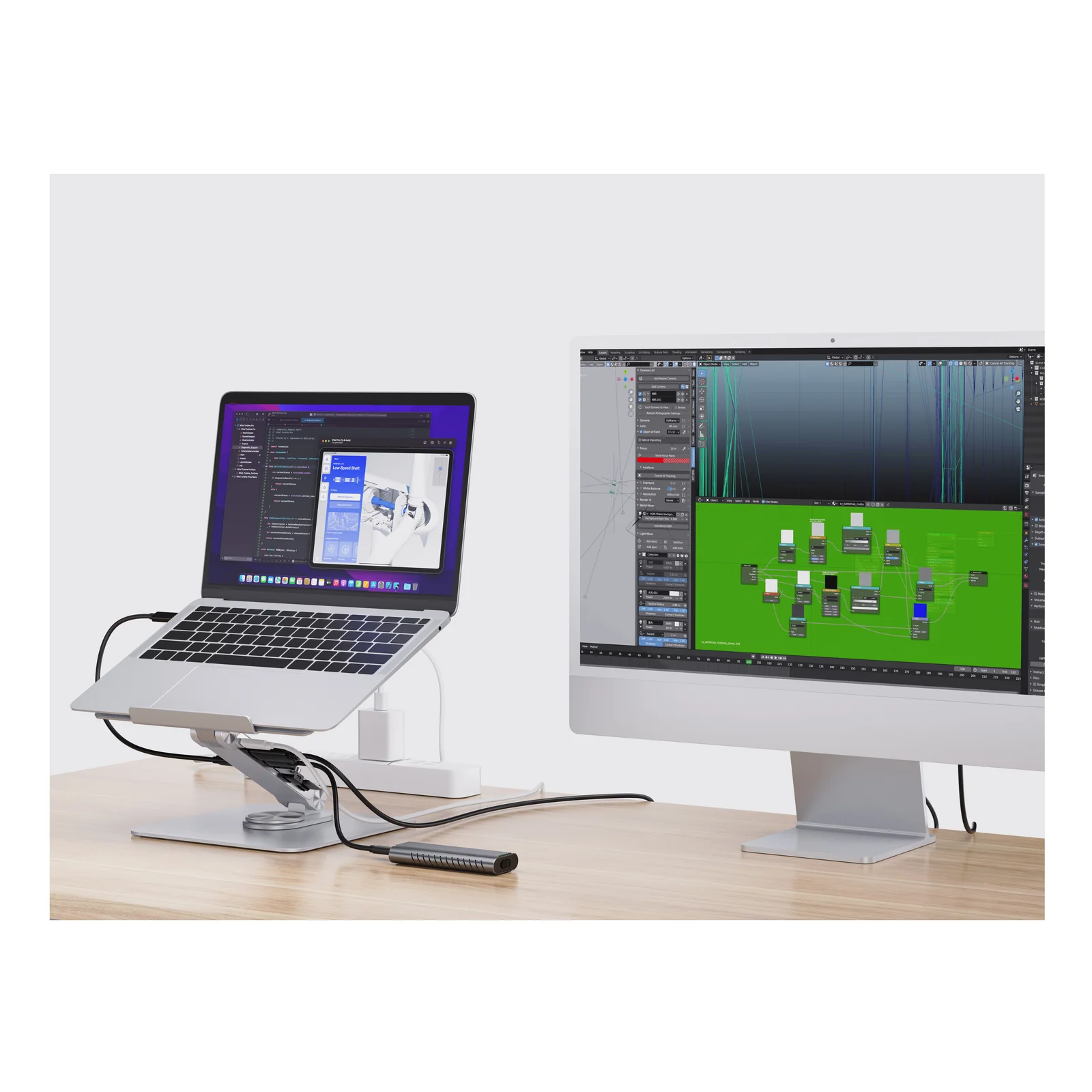 Conceptronic DONN27G Support de livres Supports de Laptop Argent