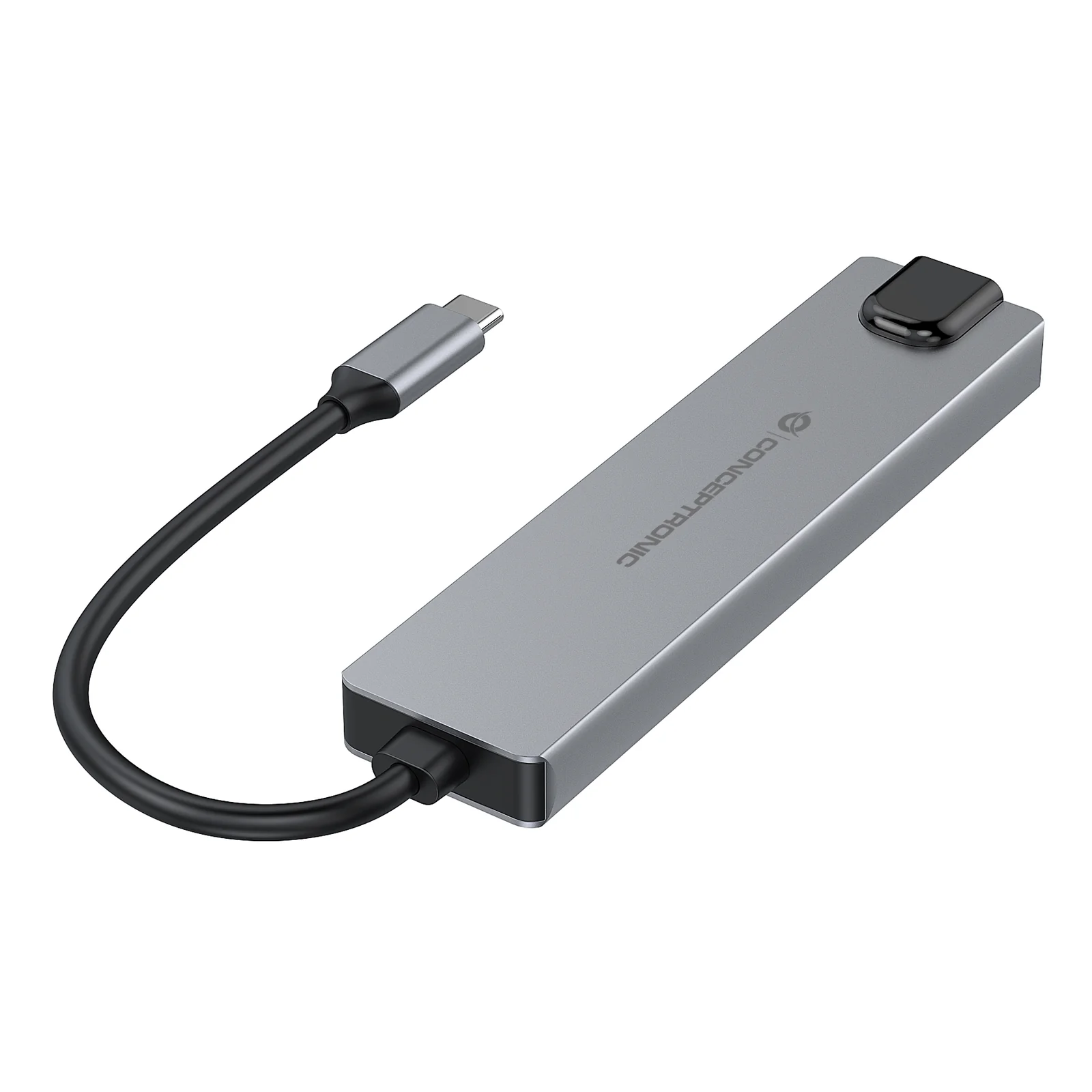 Conceptronic DONN29G station d'accueil Avec fil USB 3.2 Gen 2 (3.1 Gen 2) Type-C Gris