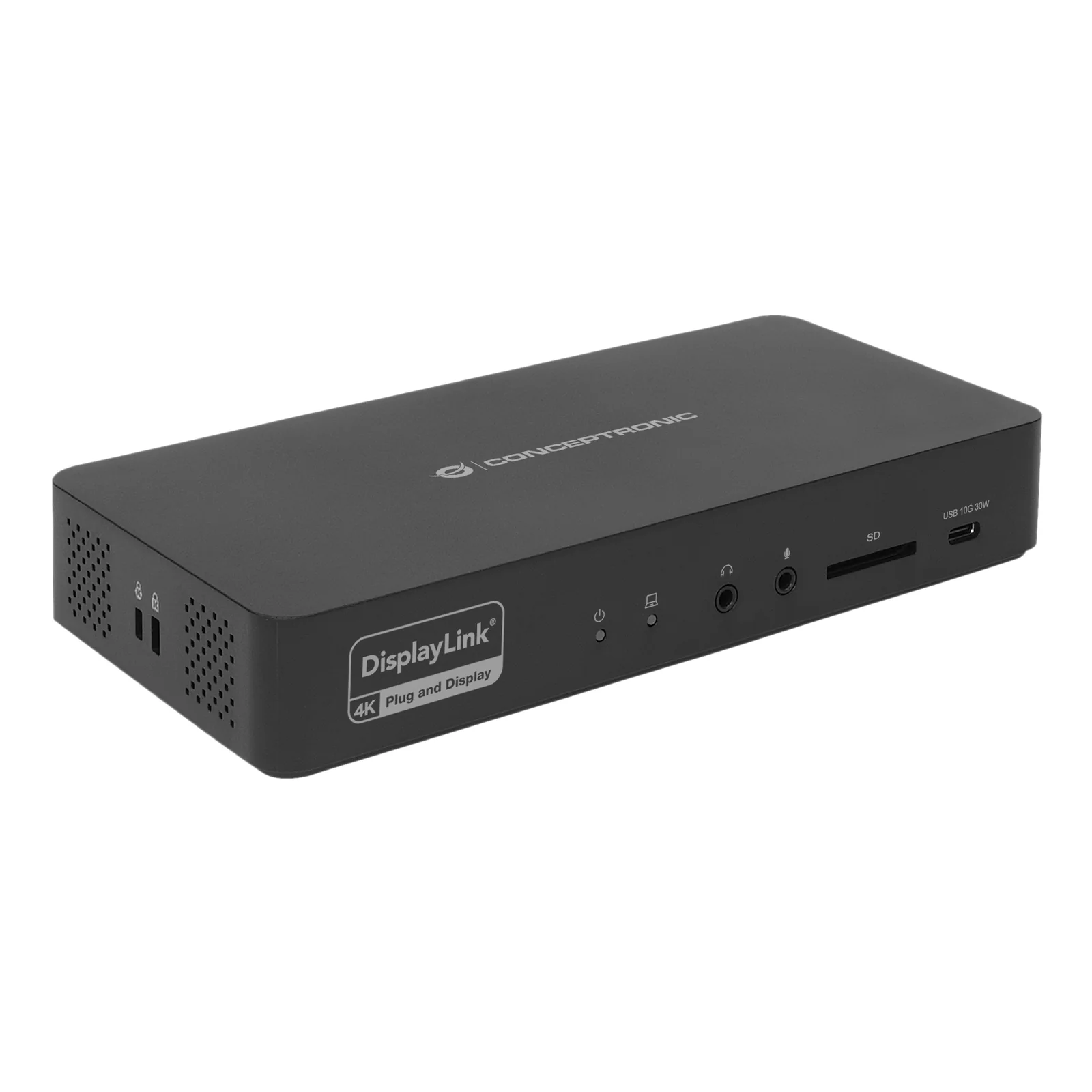 DONN31B station d'accueil Avec fil USB 3.2 Gen 2 (3.1 Gen 2) Type-C Noir