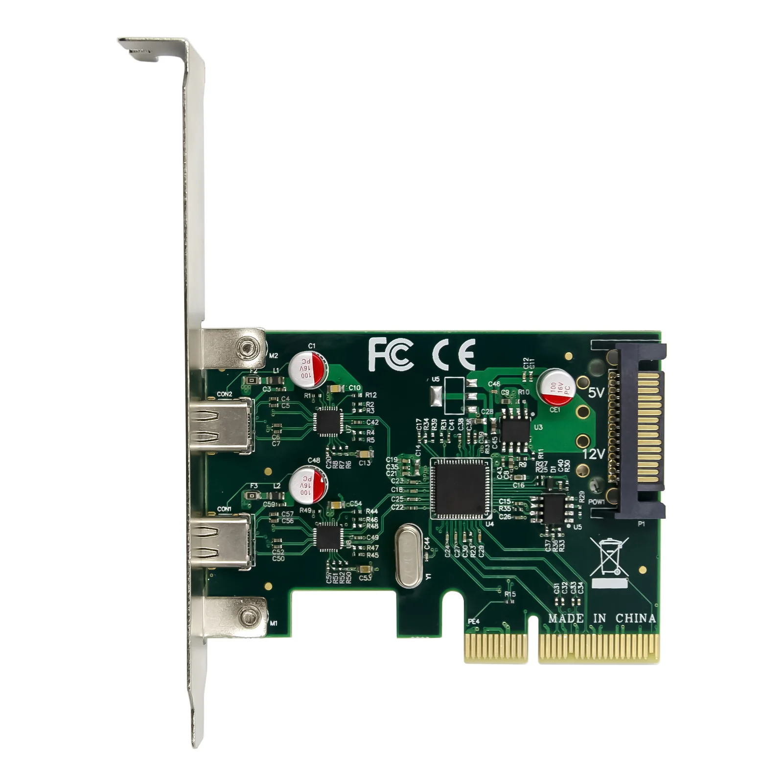 Conceptronic EMRICK13G carte et adaptateur d'interfaces Interne USB 3.2 Gen 2 (3.1 Gen 2)