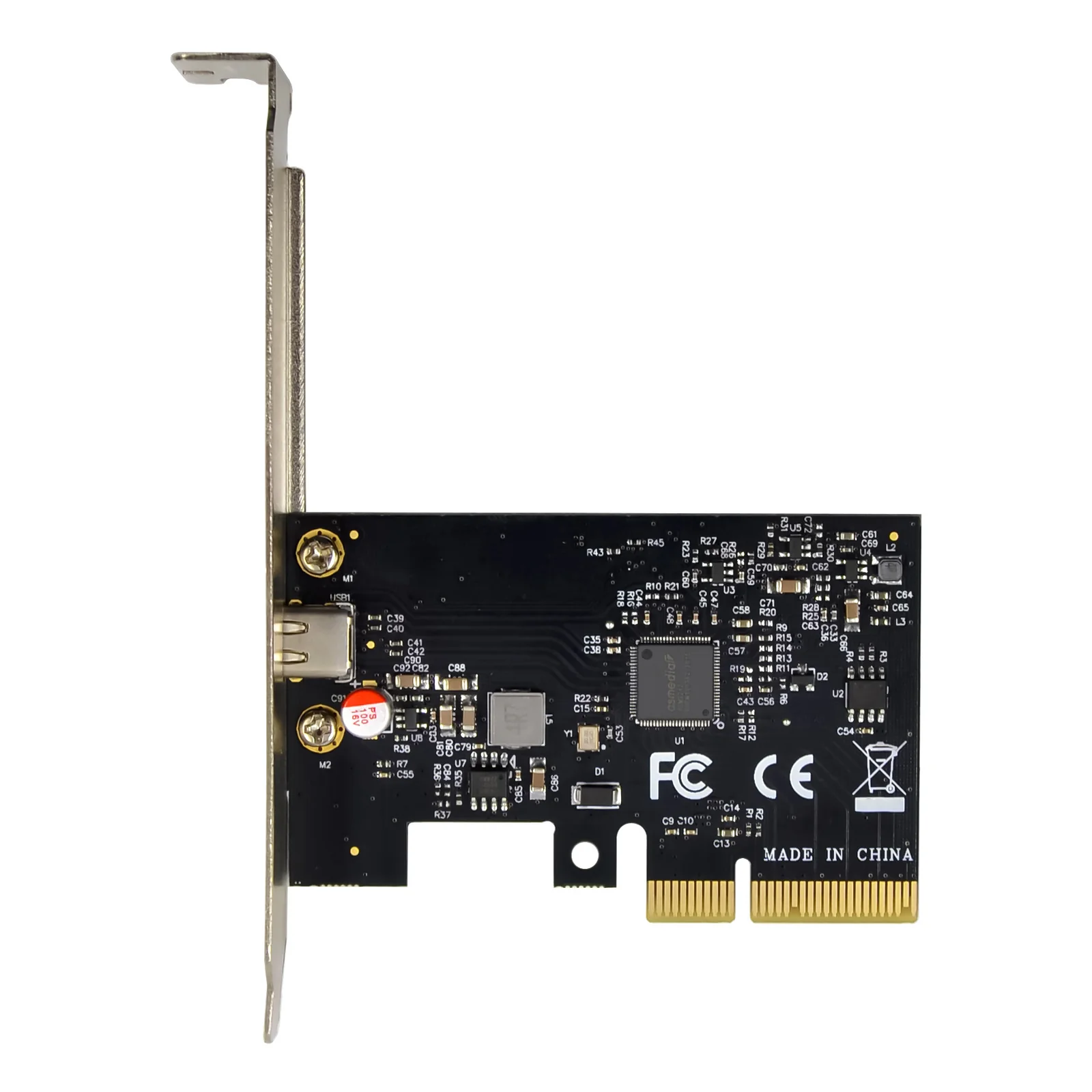 Conceptronic EMRICK14B carte et adaptateur d'interfaces USB 3.2 Gen 2x2 Type-C