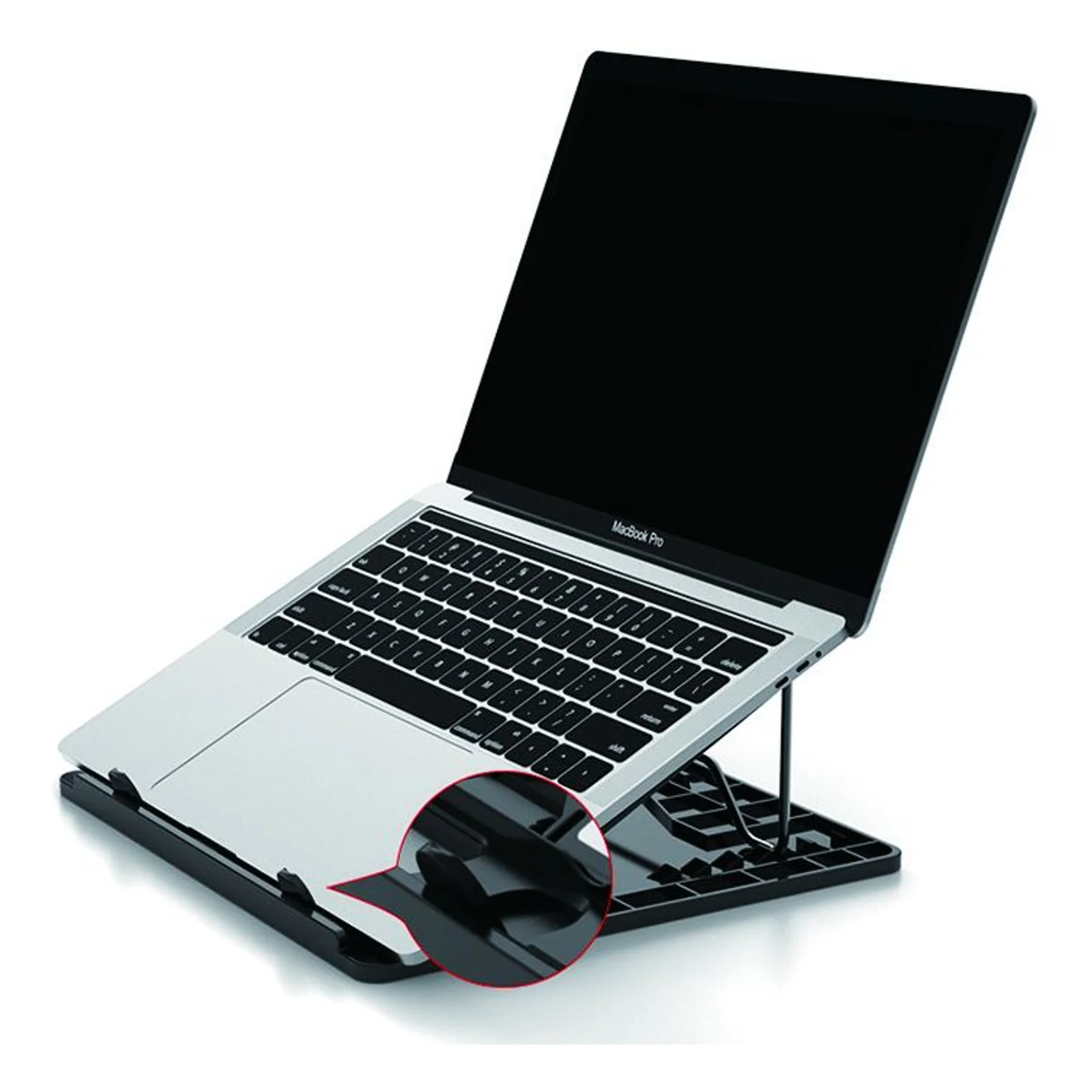 Conceptronic ERGO Laptop Cooling Stand Supports de Laptop Noir 39,6 cm (15.6")