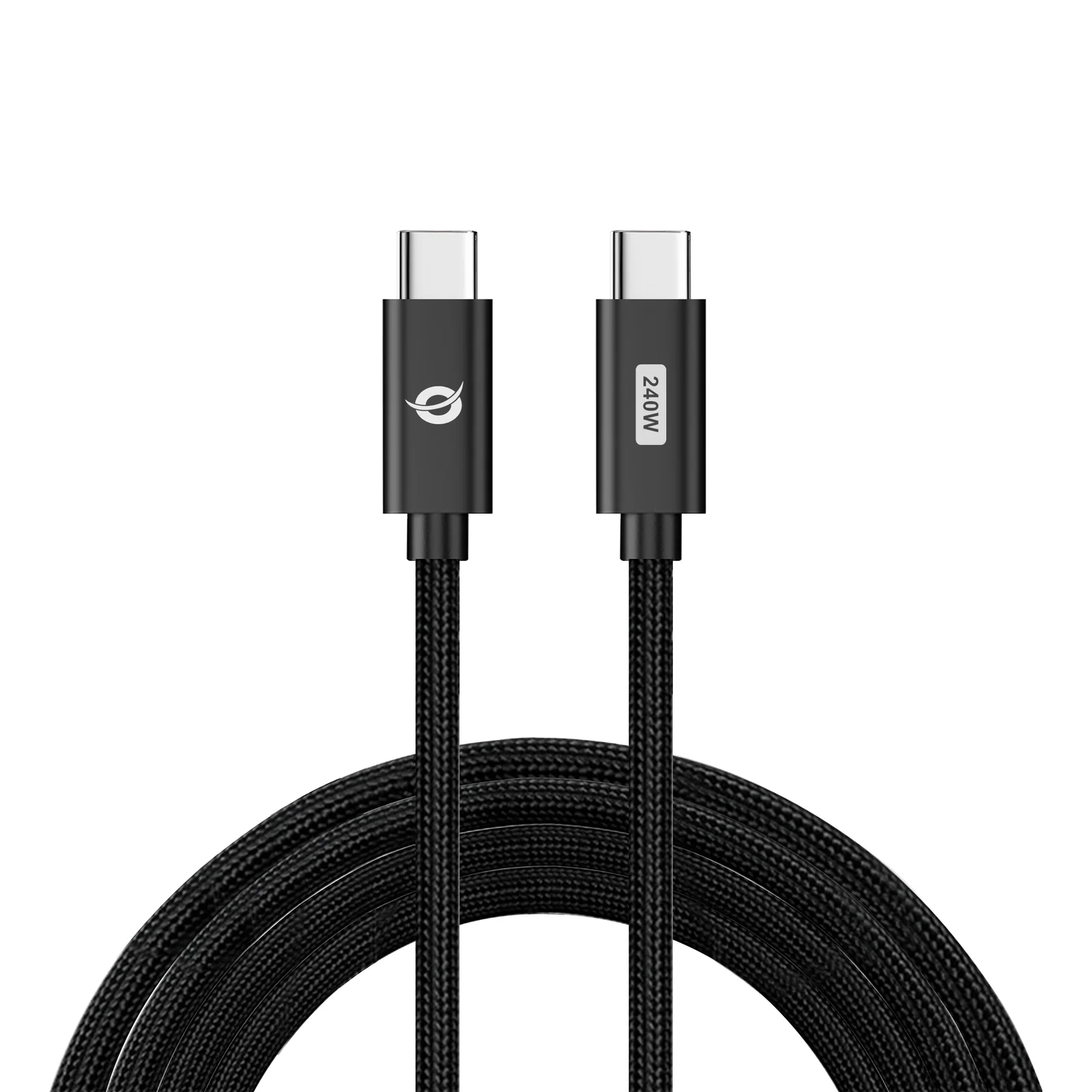 Conceptronic ETTA03B20 câble USB USB 2.0 2 m USB C 0,48 Gbit/s 240 W Noir