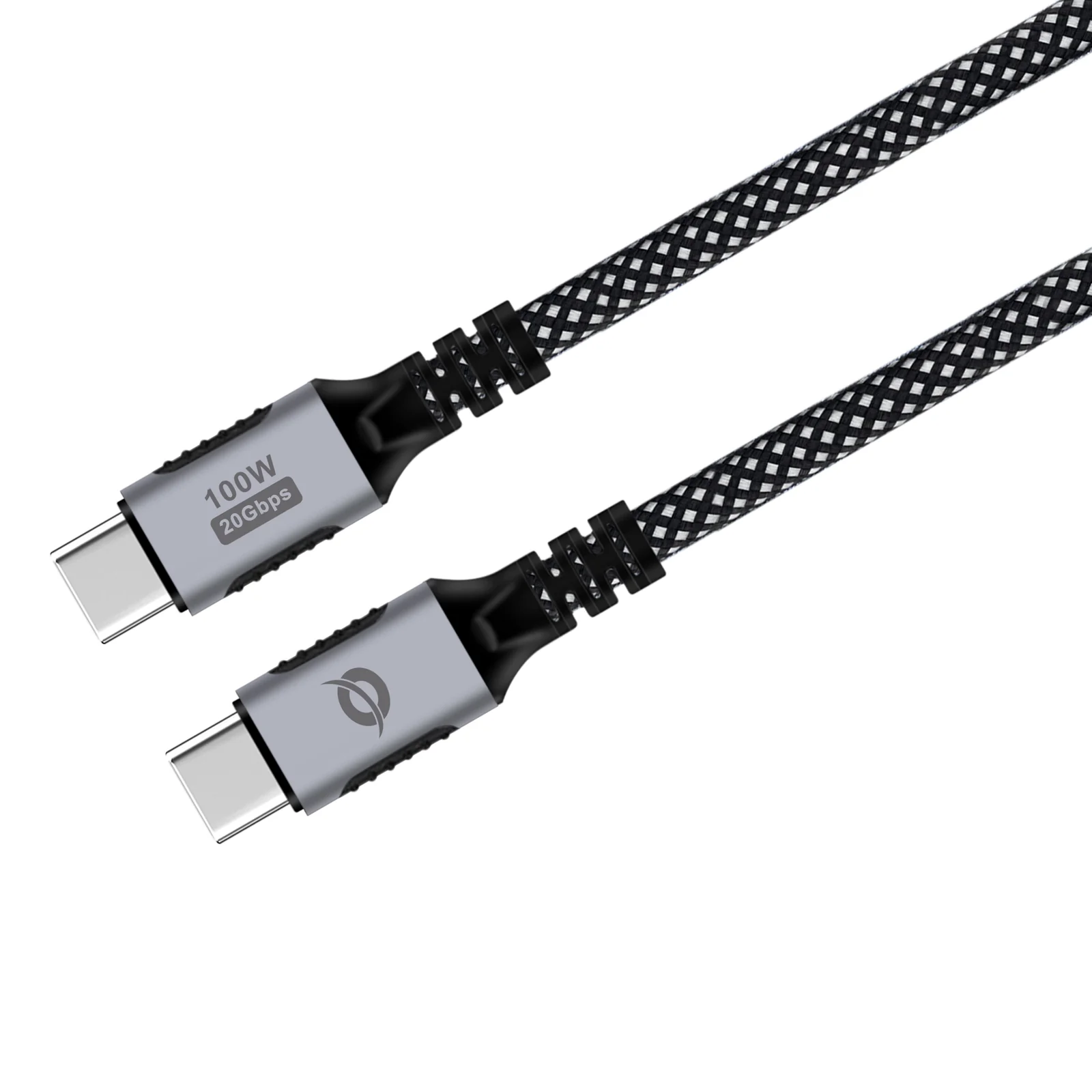Conceptronic ETTA07B20 câble USB USB 3.2 Gen 2x2 2 m USB C 20 Gbit/s 100 W Noir
