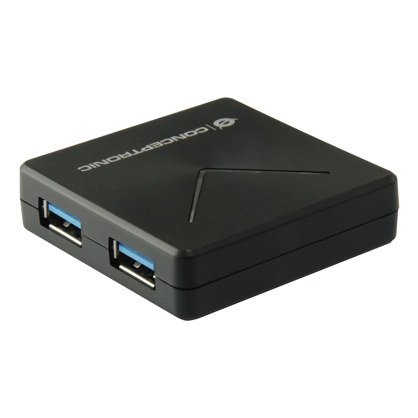 Conceptronic HUBBIES02B hub & concentrateur USB 3.2 Gen 1 (3.1 Gen 1) Mini-B 5000 Mbit/s Noir