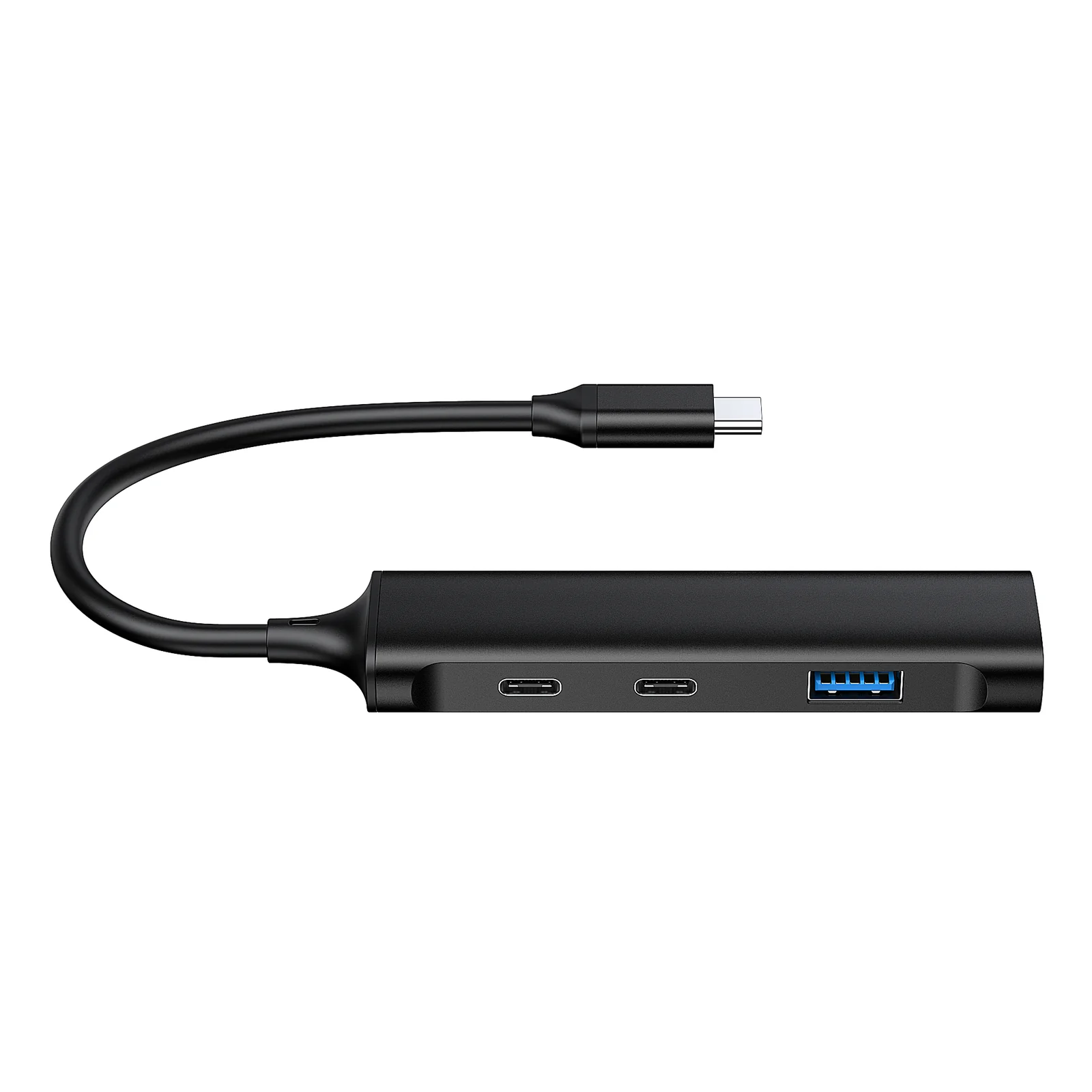 Conceptronic HUBBIES12B hub & concentrateur USB 3.2 Gen 1 (3.1 Gen 1) Type-C 5000 Mbit/s Noir