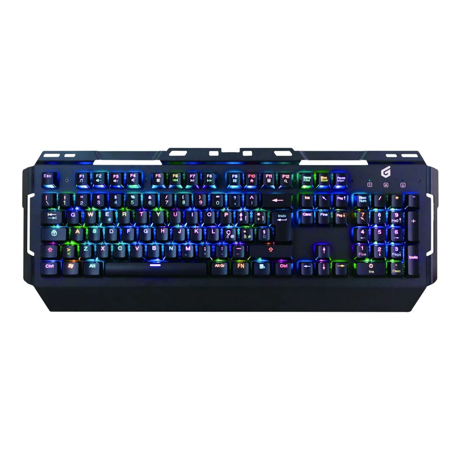 Conceptronic KRONIC clavier Gaming USB QWERTY Italien Noir