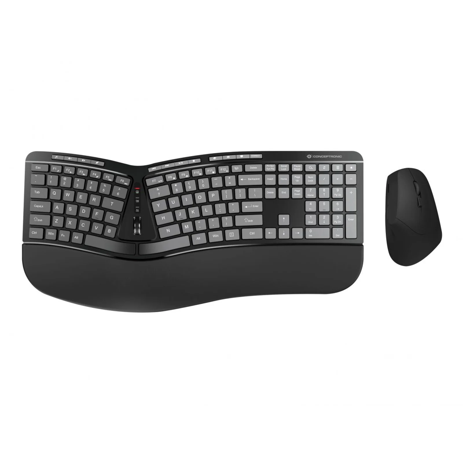ORAZIO02US clavier Souris incluse Bureau RF sans fil QWERTY Anglais américain Noir