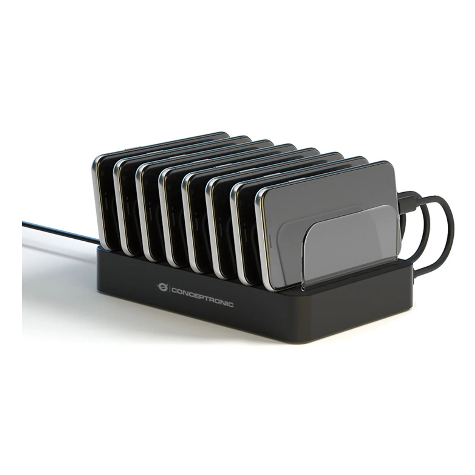 Conceptronic OZUL02B chargeur d'appareils mobiles Universel Noir Secteur Intérieure