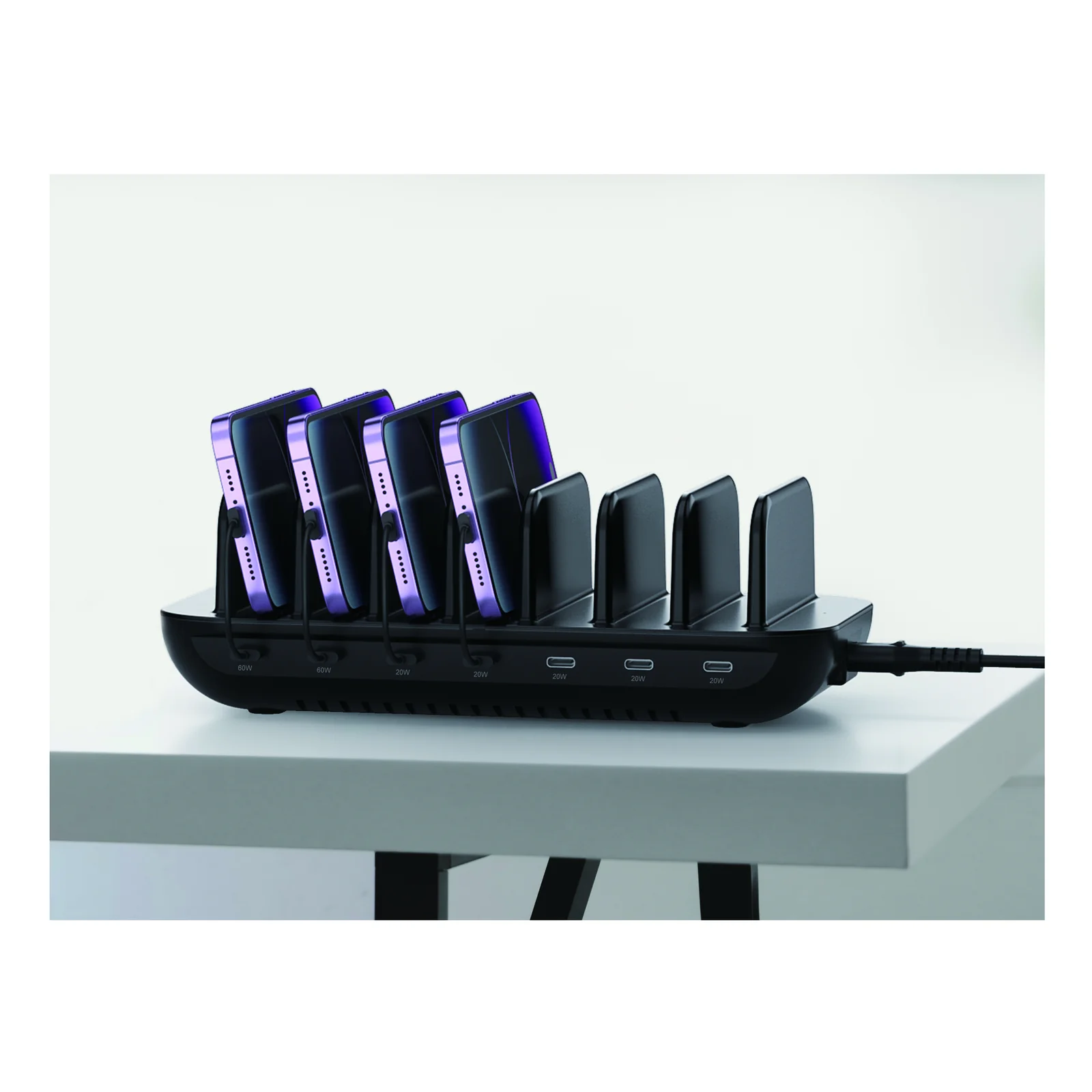 Conceptronic OZUL07B chargeur d'appareils mobiles Universel Noir Secteur Charge rapide Intérieure
