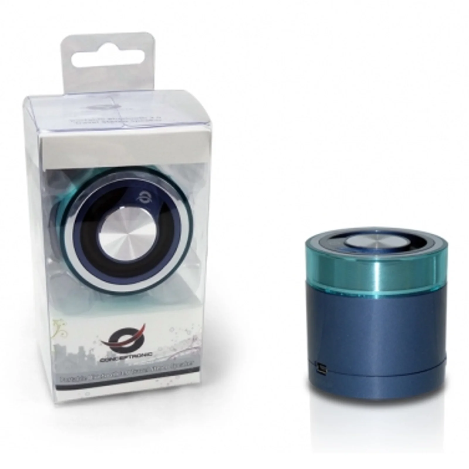 Conceptronic Portable Stereo Travel Enceinte portable stéréo Bleu 3 W