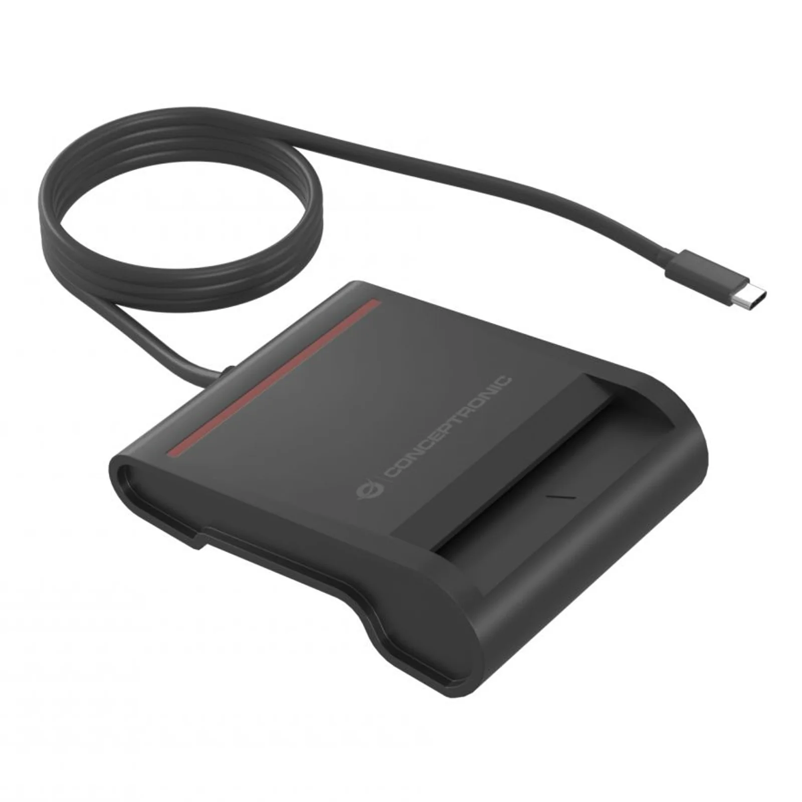 SCR01BC lecteur de cartes à puce Intérieure USB USB Type-C Noir