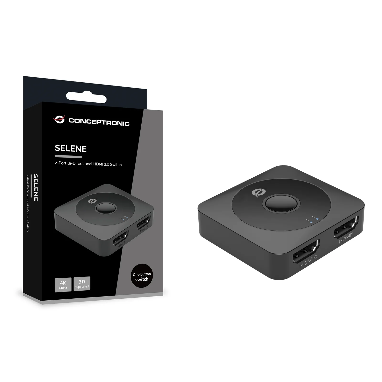 Conceptronic SELENE01B commutateur vidéo HDMI