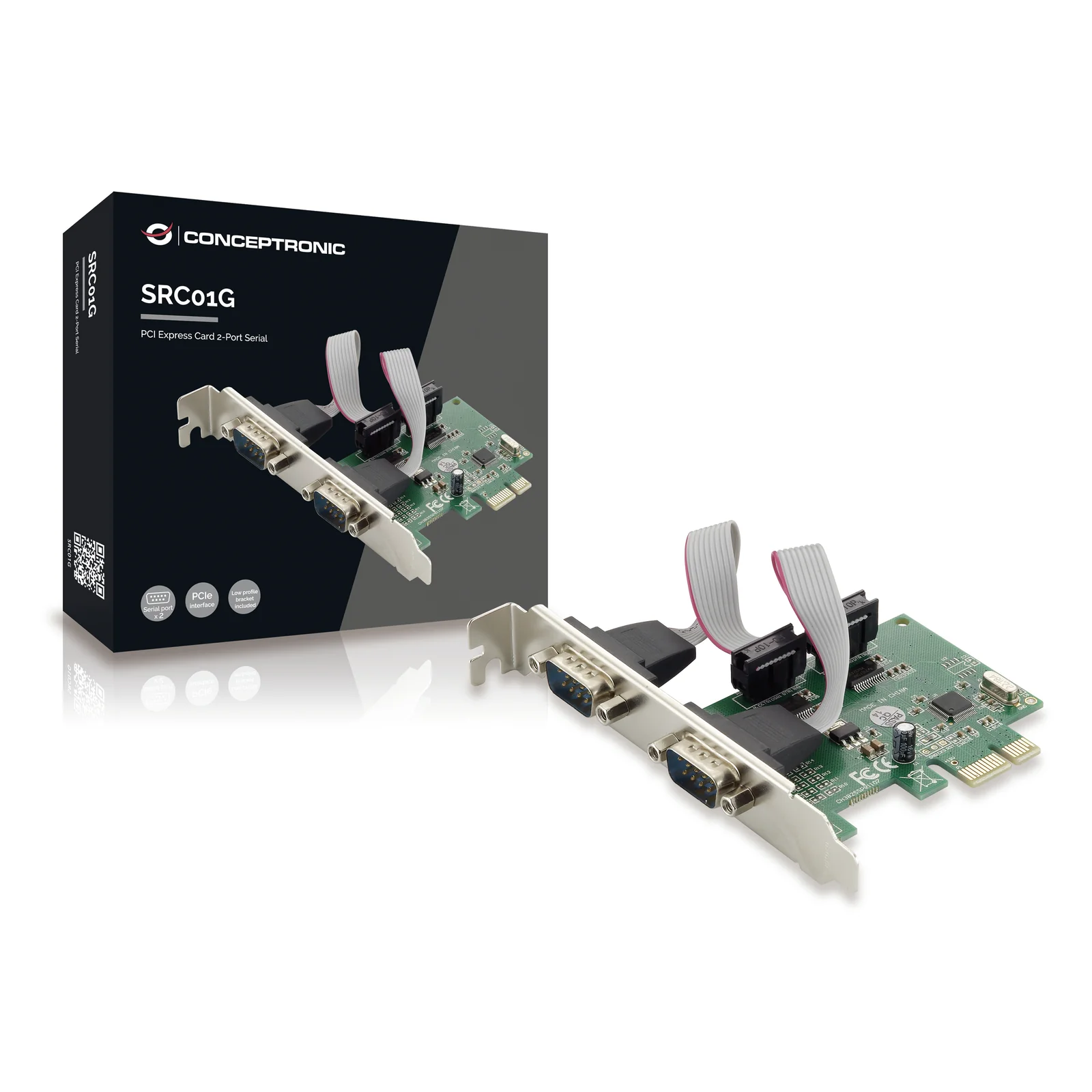 Conceptronic SRC01G carte et adaptateur d'interfaces Interne RS-232