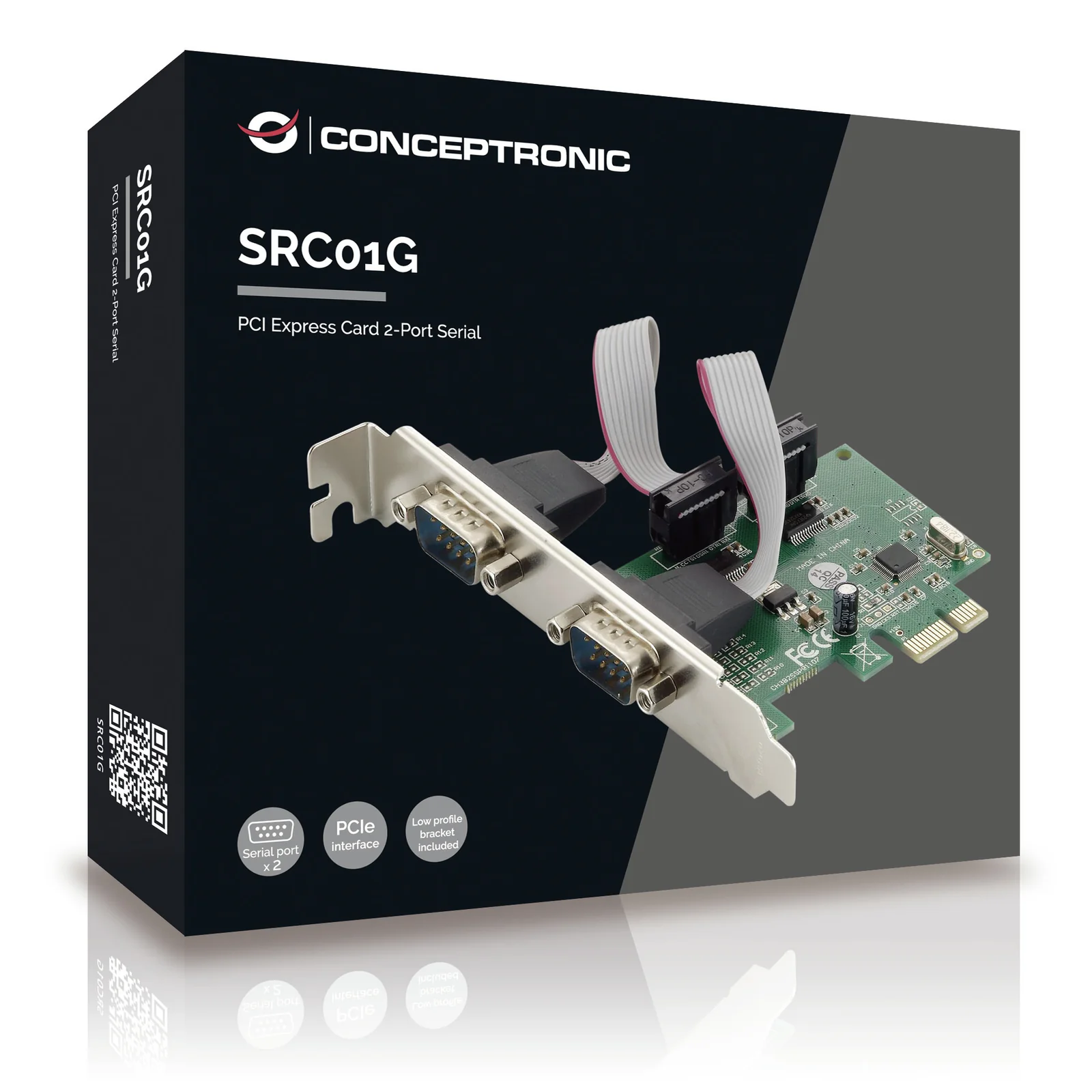 Conceptronic SRC01G carte et adaptateur d'interfaces Interne RS-232