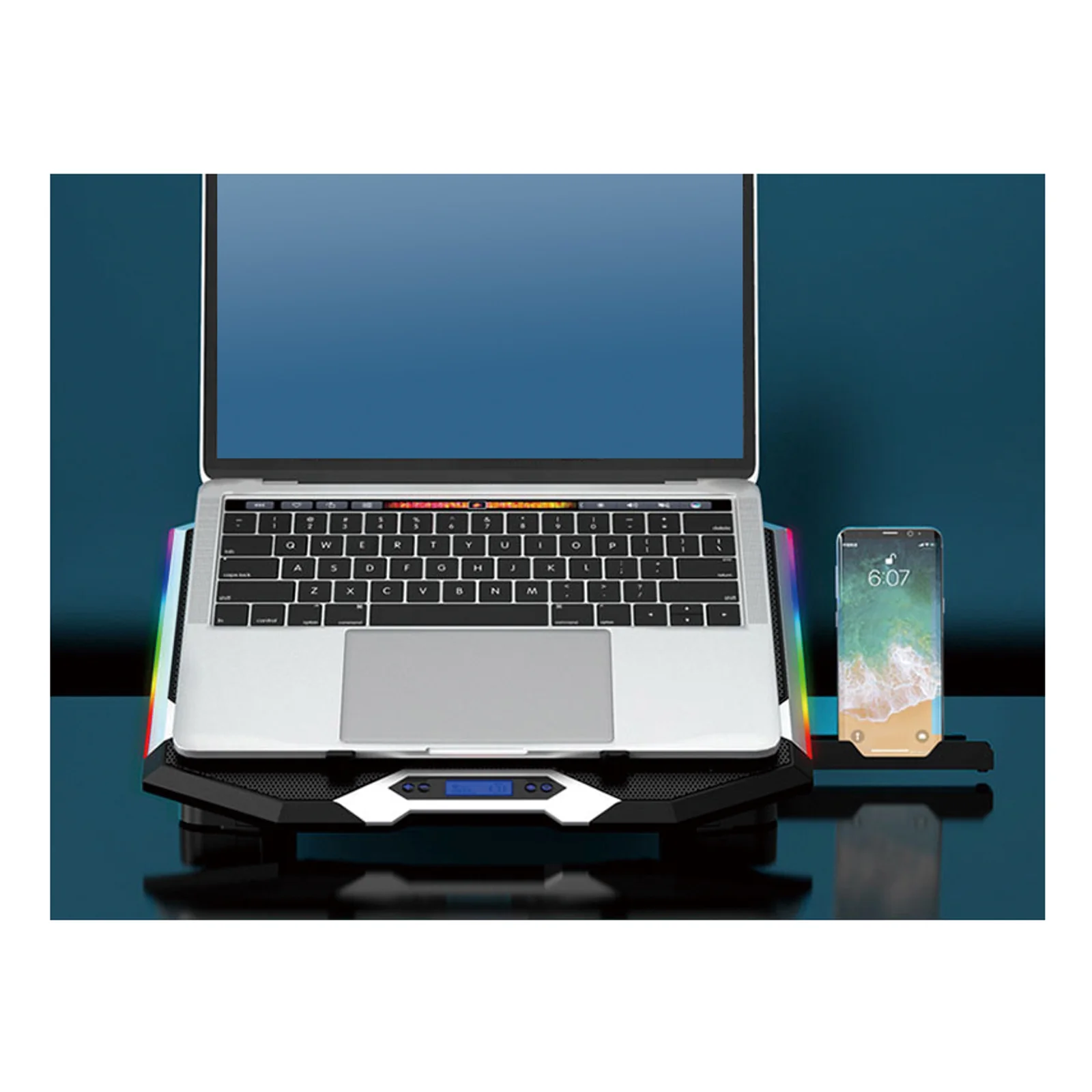 Conceptronic THYIA01B système de refroidissement pour ordinateurs portables 43,2 cm (17") Gris
