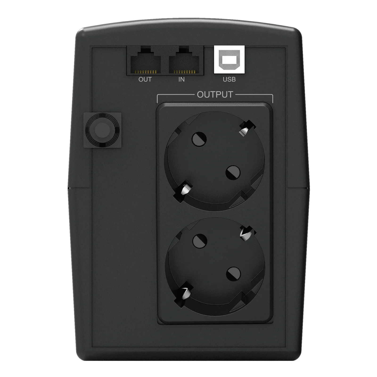 Conceptronic ZEUS01ES alimentation d'énergie non interruptible Interactivité de ligne 0,65 kVA 360 W 2 sortie(s) CA
