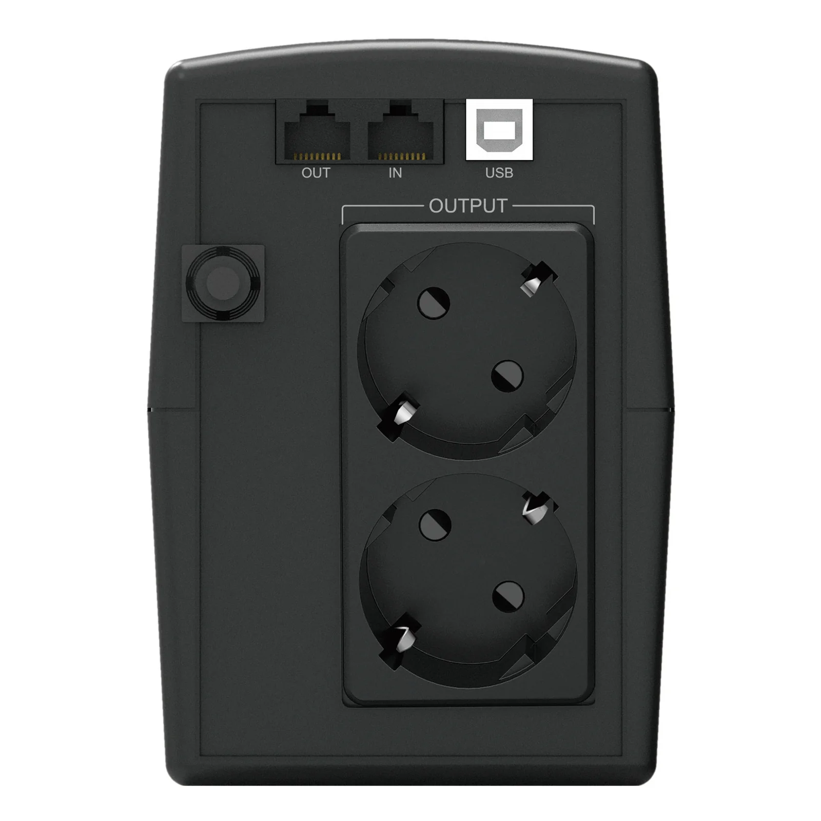 Conceptronic ZEUS02ES alimentation d'énergie non interruptible Interactivité de ligne 0,85 kVA 480 W 2 sortie(s) CA