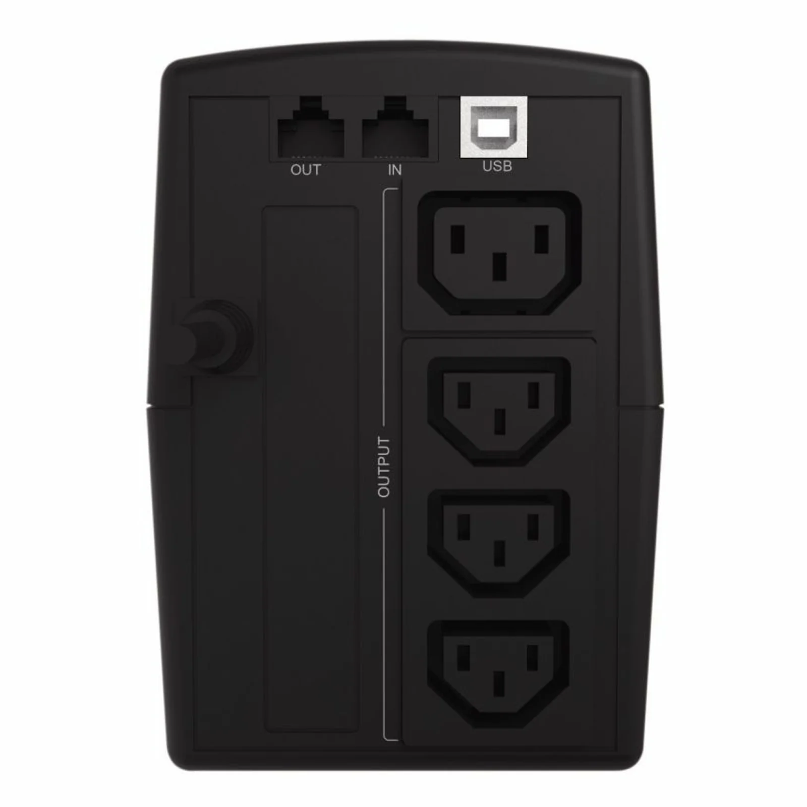Conceptronic ZEUS07E alimentation d'énergie non interruptible Interactivité de ligne 1 kVA 600 W 4 sortie(s) CA