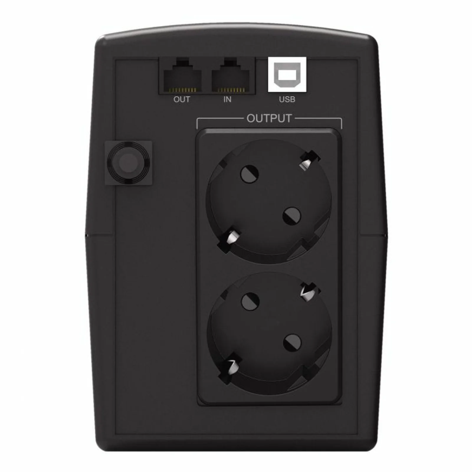 Conceptronic ZEUS07ES alimentation d'énergie non interruptible Interactivité de ligne 1 kVA 600 W 2 sortie(s) CA