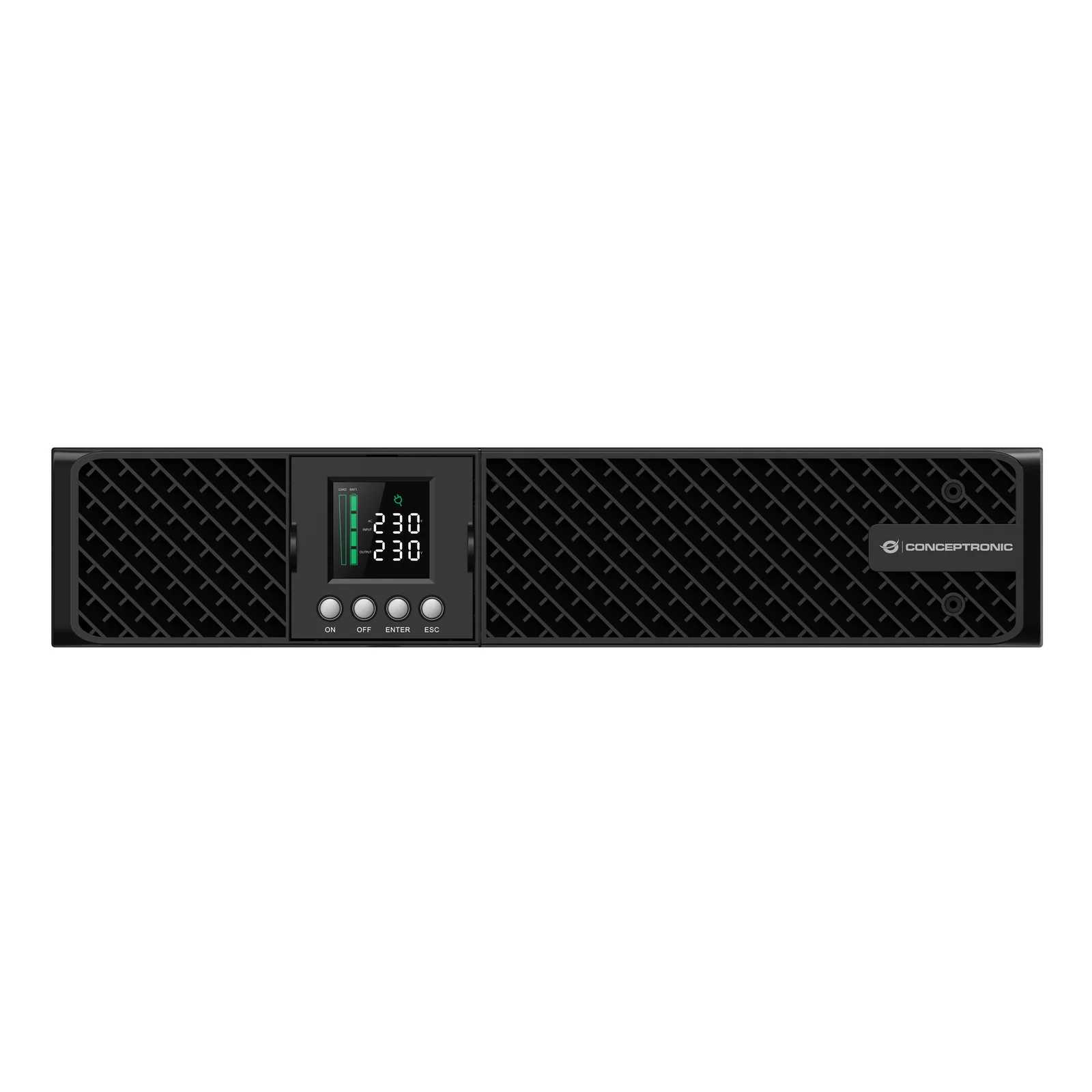 Conceptronic ZEUS51E1K alimentation d'énergie non interruptible Double-conversion (en ligne) 1 kVA 1000 W 8 sortie(s) CA
