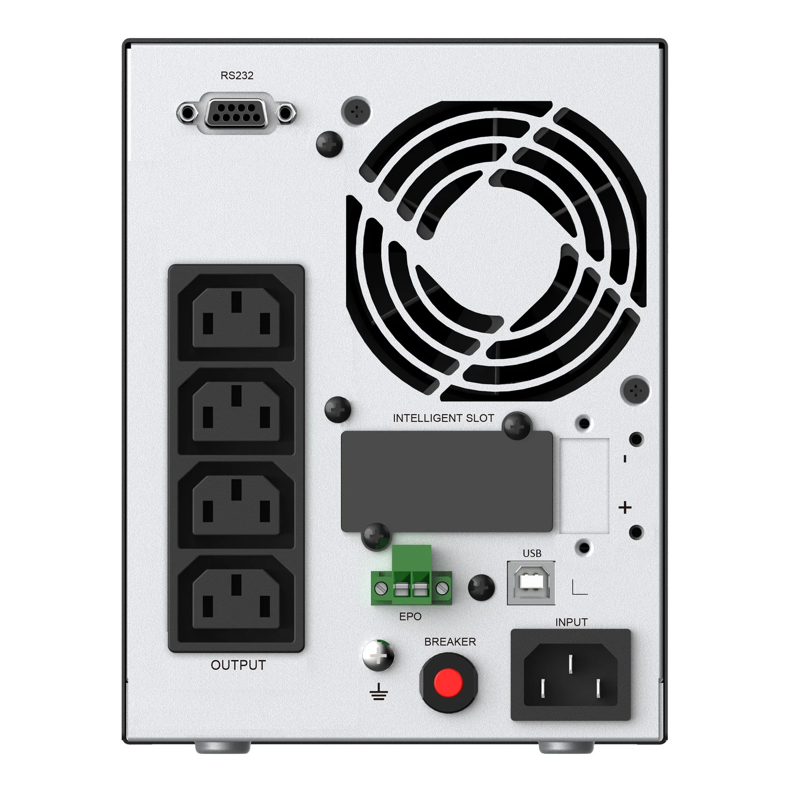 Conceptronic ZEUS52E1K alimentation d'énergie non interruptible Double-conversion (en ligne) 1 kVA 900 W 4 sortie(s) CA