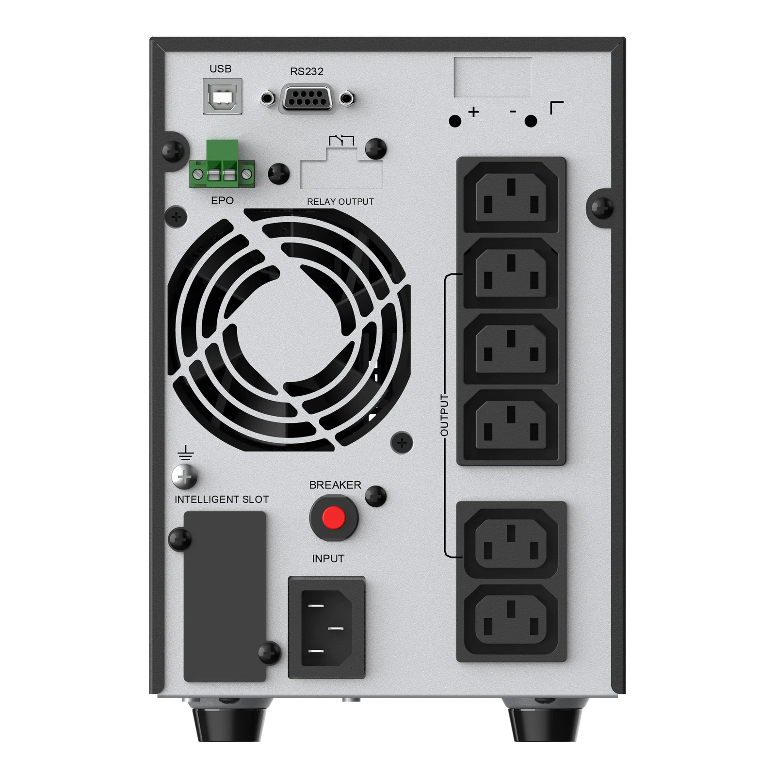 Conceptronic ZEUS52E2K alimentation d'énergie non interruptible Double-conversion (en ligne) 2 kVA 1800 W 6 sortie(s) CA