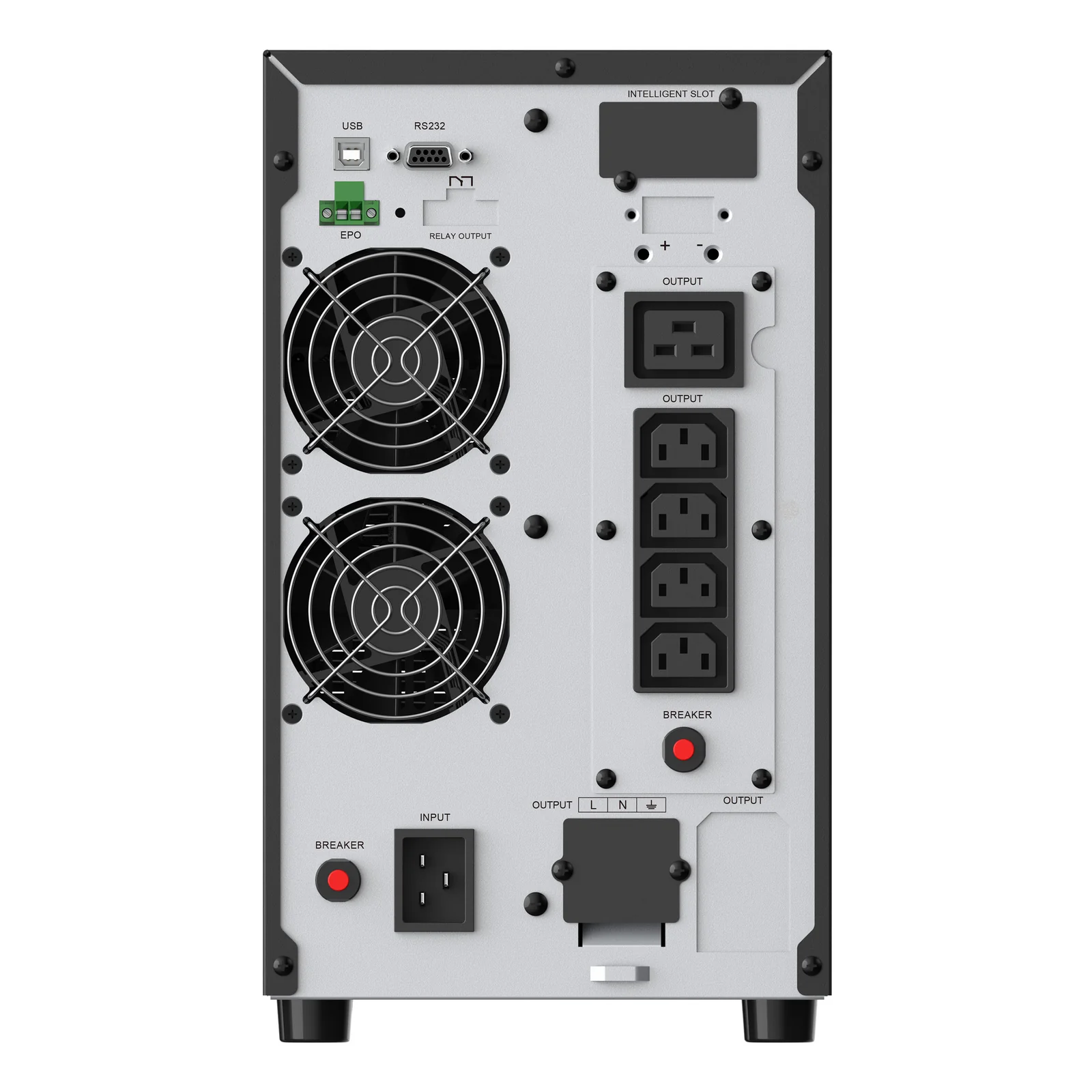 Conceptronic ZEUS52E3K alimentation d'énergie non interruptible Double-conversion (en ligne) 3 kVA 2700 W 5 sortie(s) CA