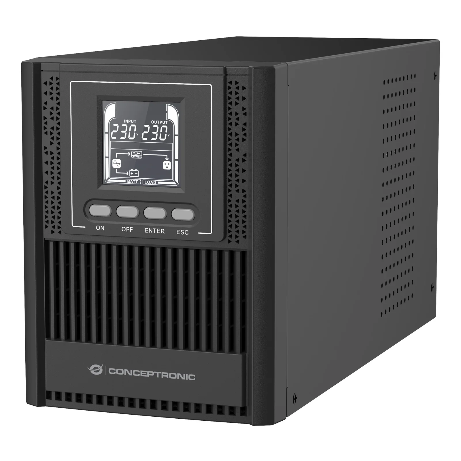 ZEUS52ES1K alimentation d'énergie non interruptible Double-conversion (en ligne) 1 kVA 900 W 3 sortie(s) CA