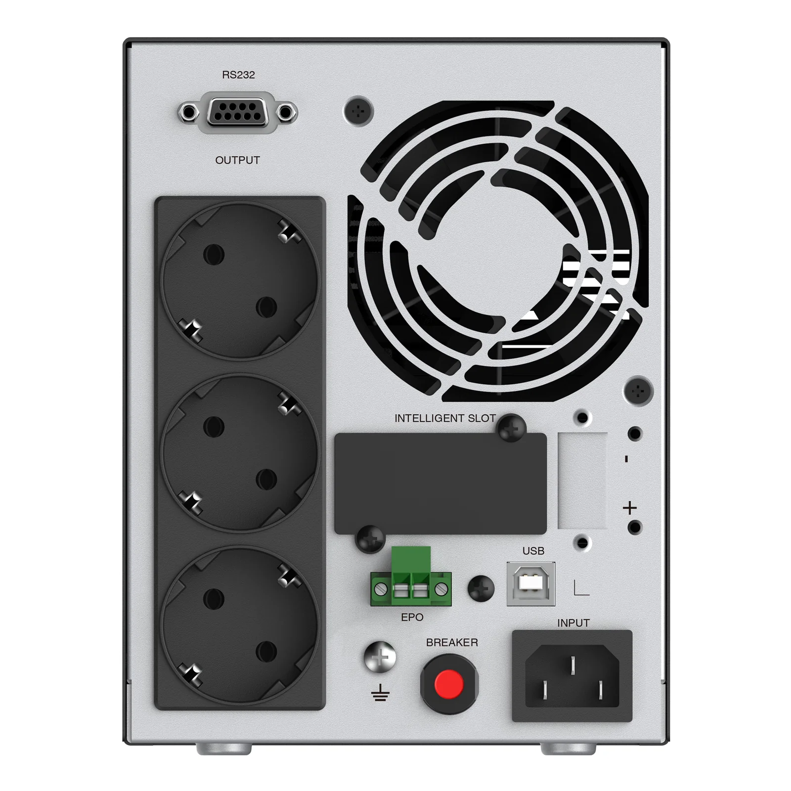 Conceptronic ZEUS52ES1K alimentation d'énergie non interruptible Double-conversion (en ligne) 1 kVA 900 W 3 sortie(s) CA