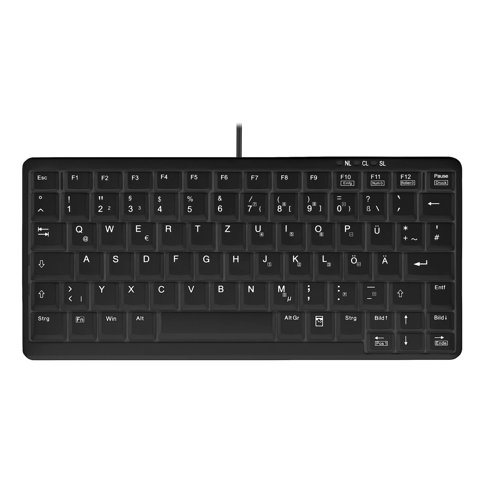 Design Active Key AK-4100-U clavier Industriel USB Allemand Noir