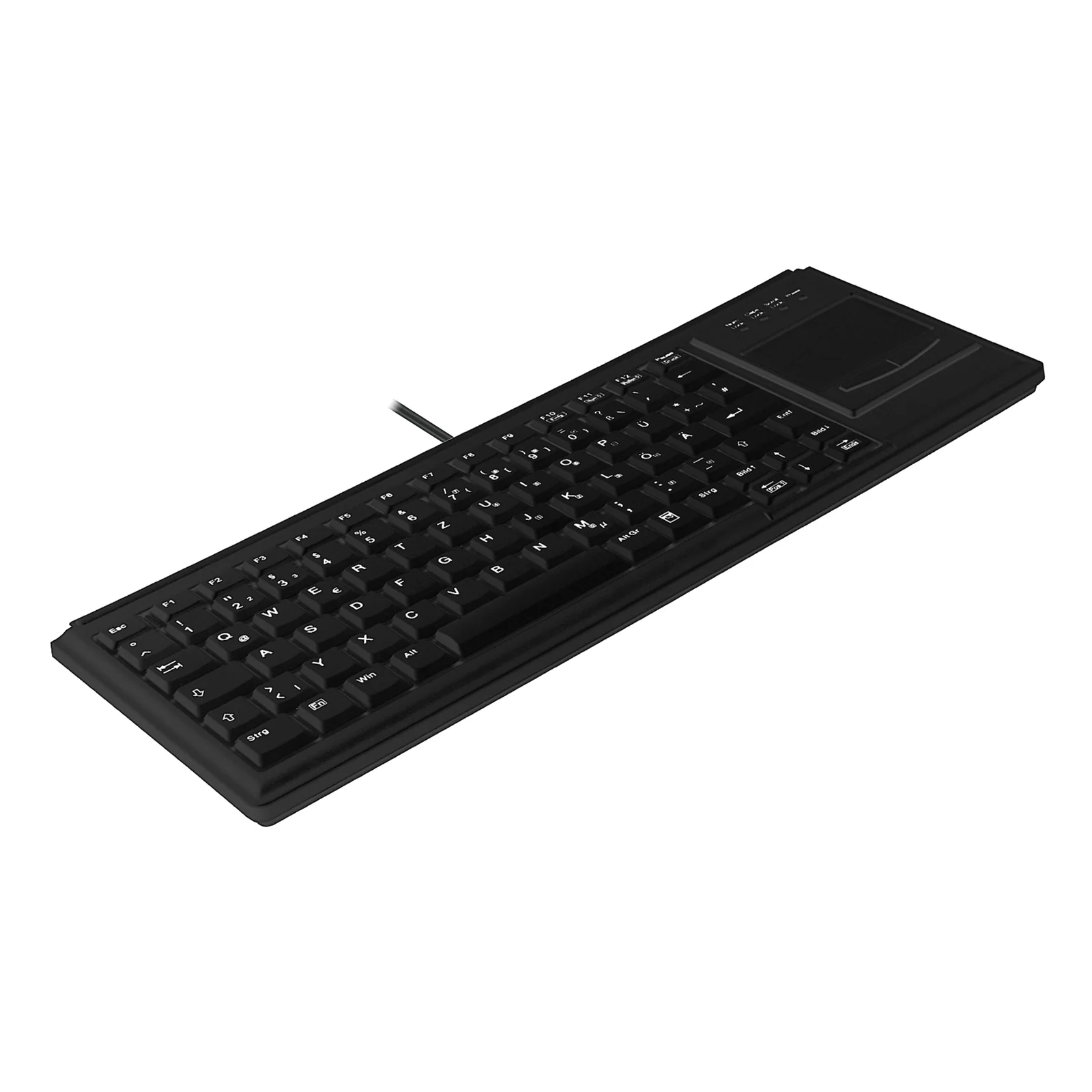 Contour Design Active Key AK-4400-GU clavier Industriel USB QWERTZ Allemand Noir