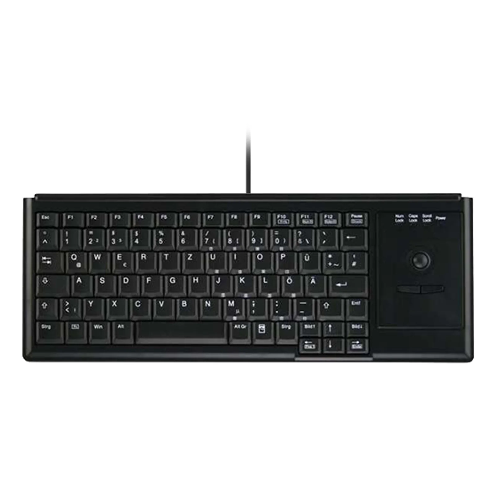 Design Active Key AK-4400-TU clavier Industriel USB QWERTZ Allemand Noir
