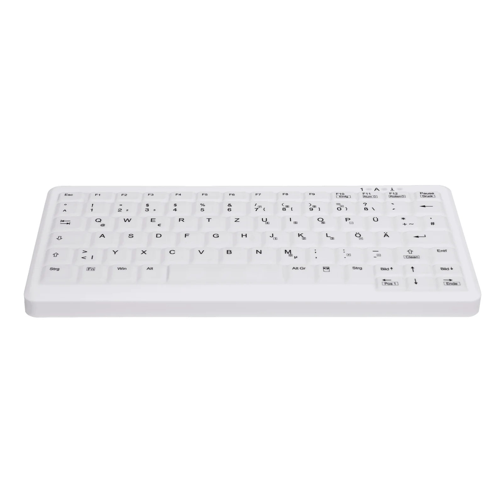 Contour Design Active Key AK-C4110 clavier Médical USB QWERTZ Allemand Blanc