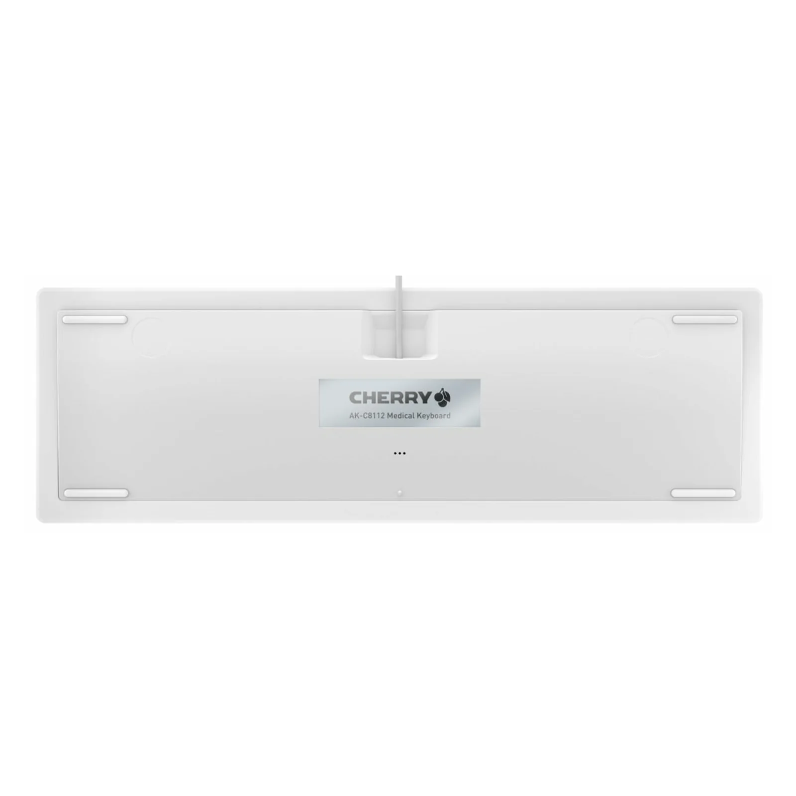 Contour Design Active Key AK-C8112 clavier Médical USB QWERTY Espagnole Blanc