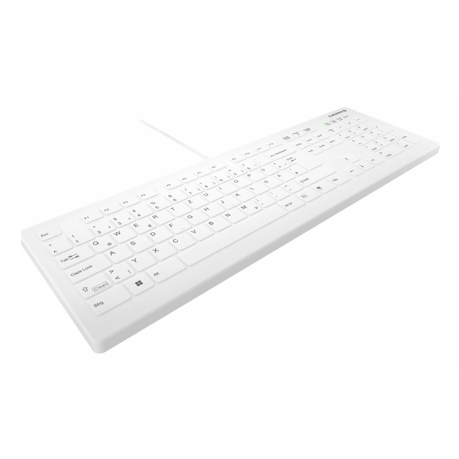 Contour Design Active Key AK-C8112 clavier Médical USB QWERTY Français Blanc