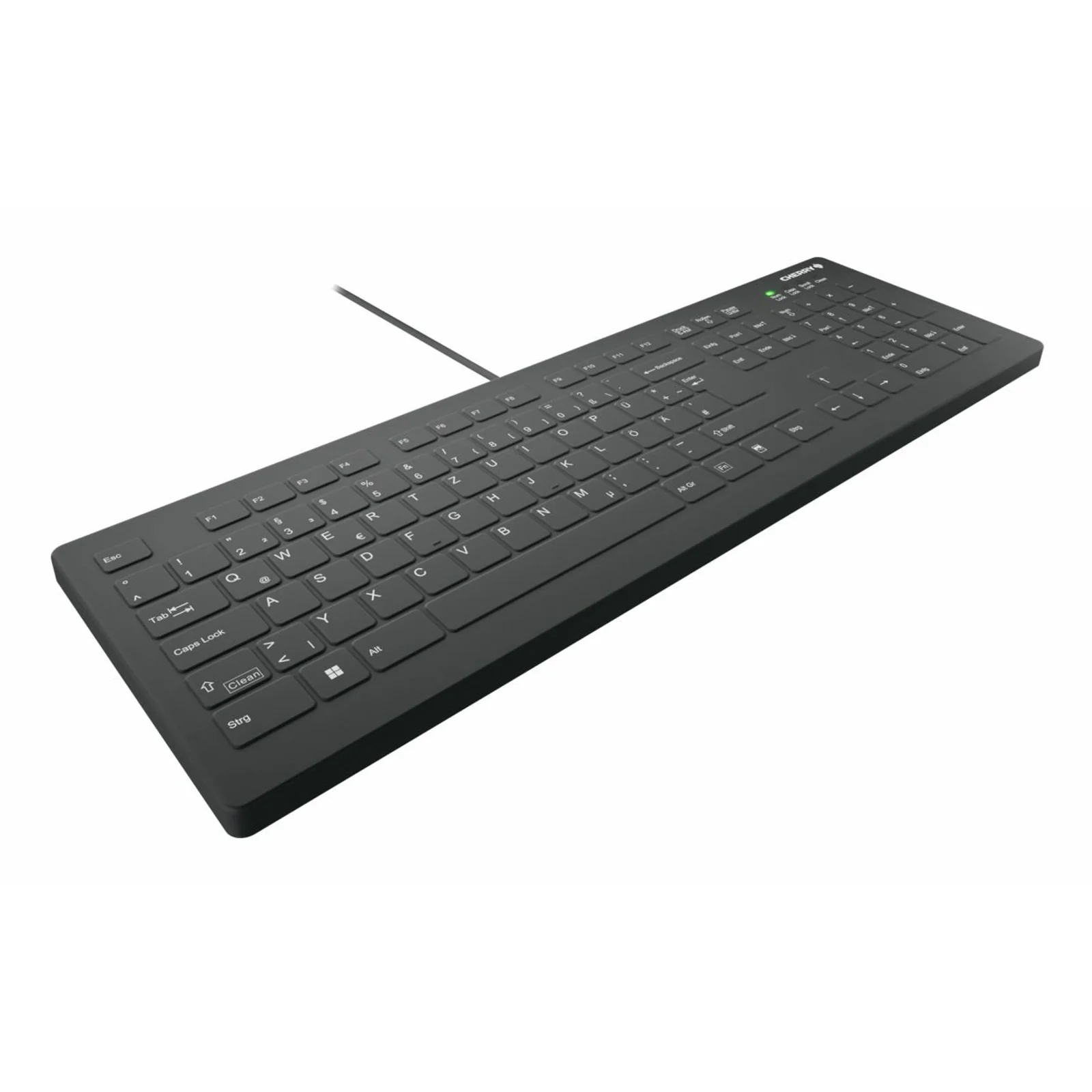 Contour Design Active Key AK-C8112 clavier Médical USB QWERTY Italien Noir