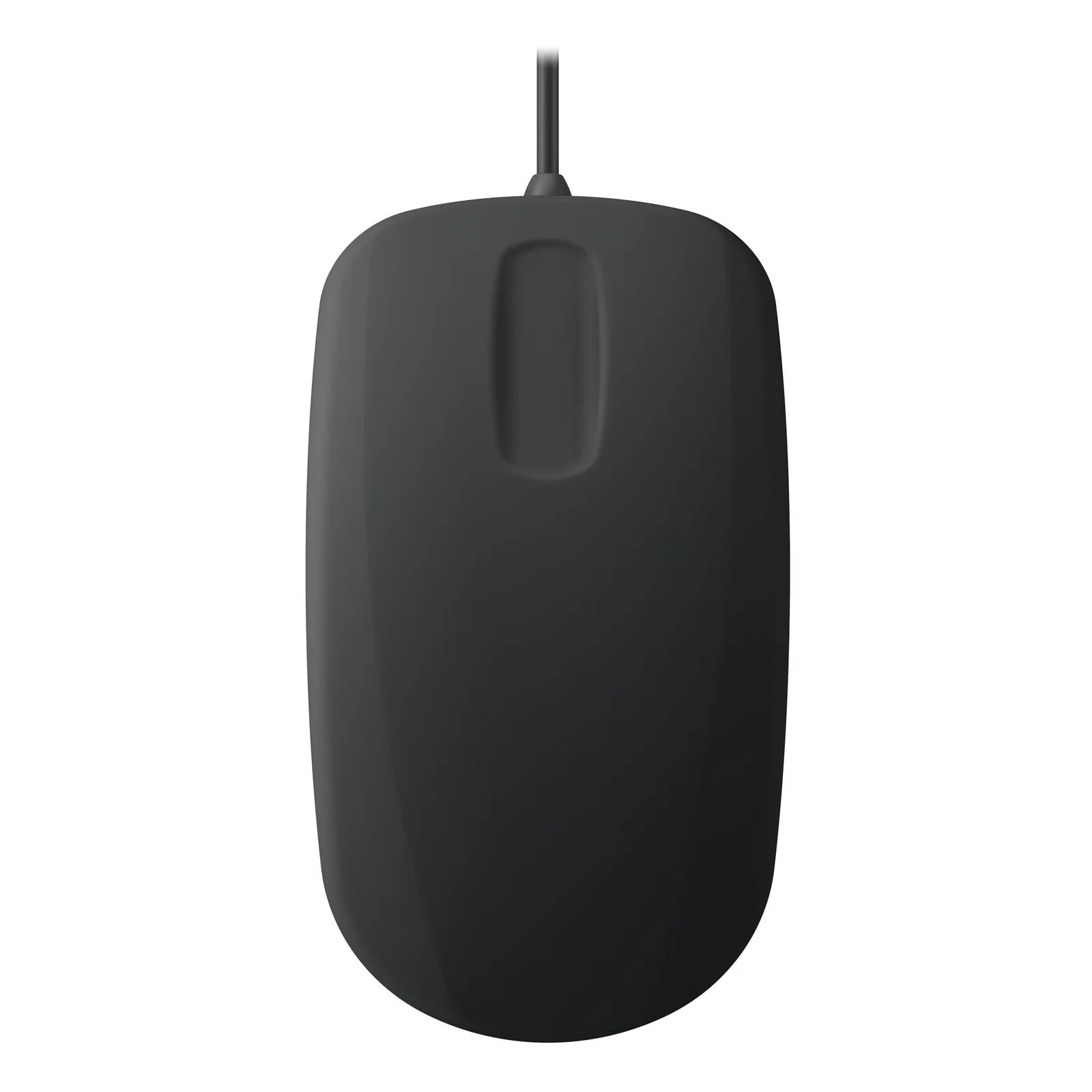 Design Active Key Contour QuickClean Souris Médicale IP68 Molette de Défilement Filaire Noir PMH3