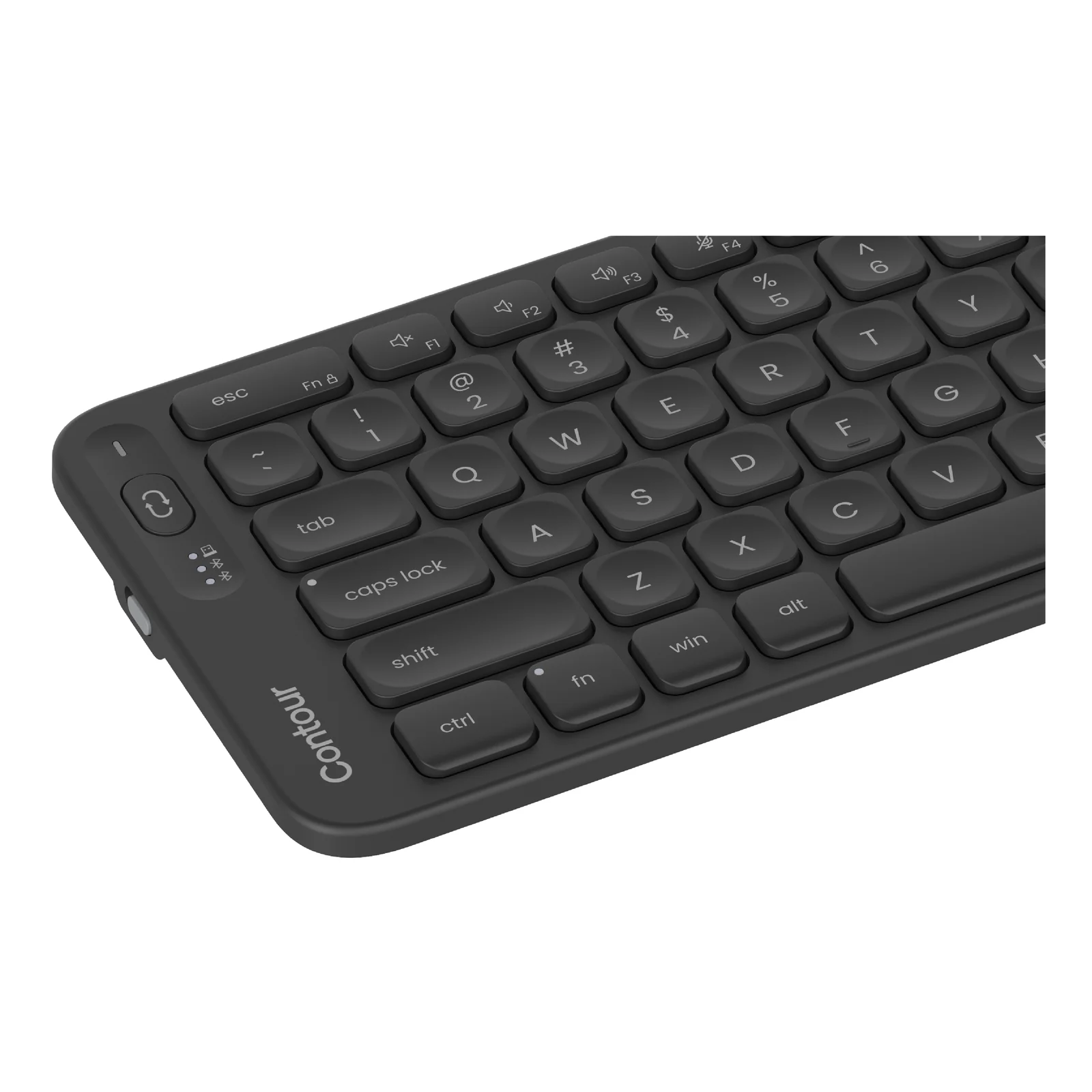 Contour Design Balance clavier Bureau RF sans fil + Bluetooth QWERTY Anglais britannique Noir