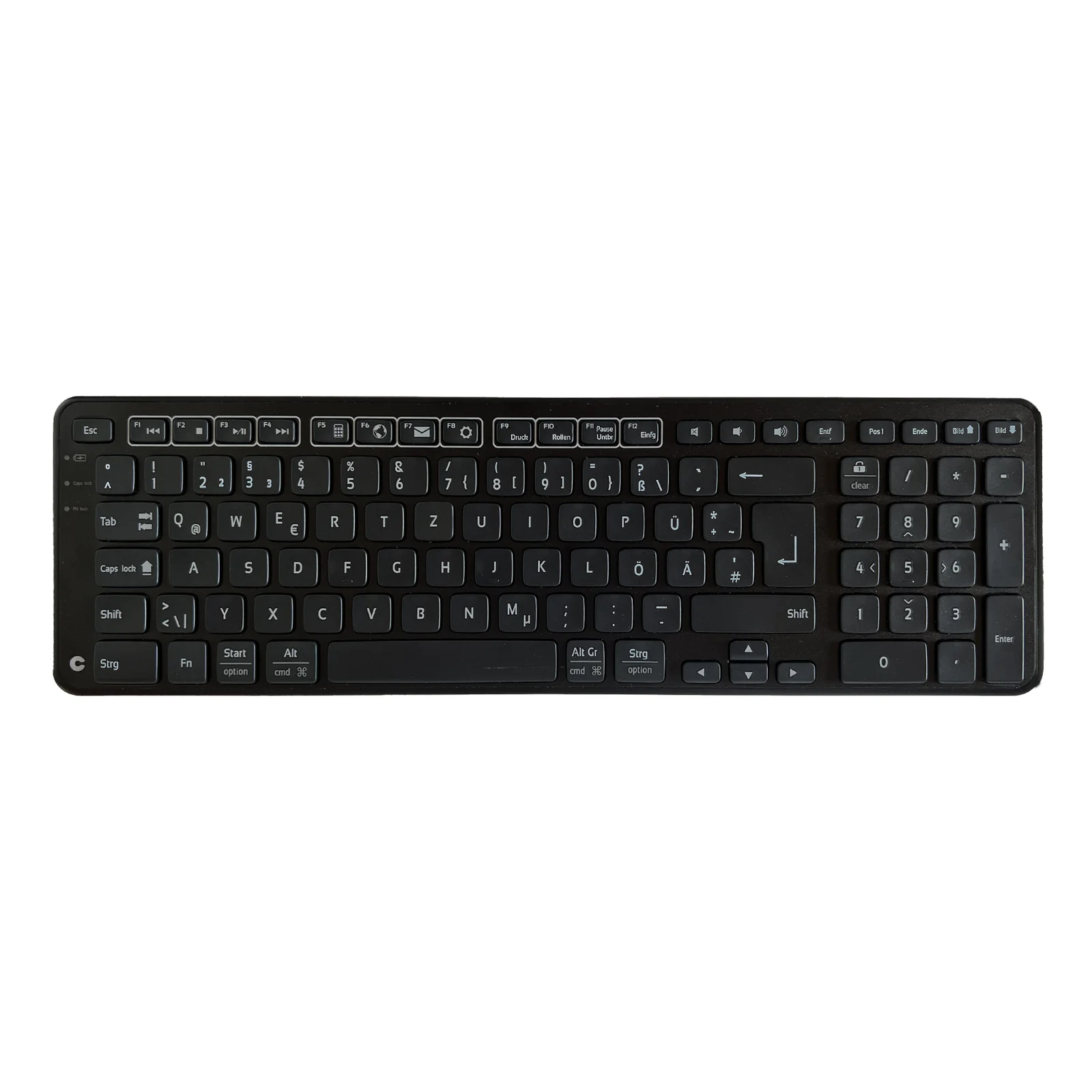 Design Balance Keyboard BK -Clavier sans fil -DE Version