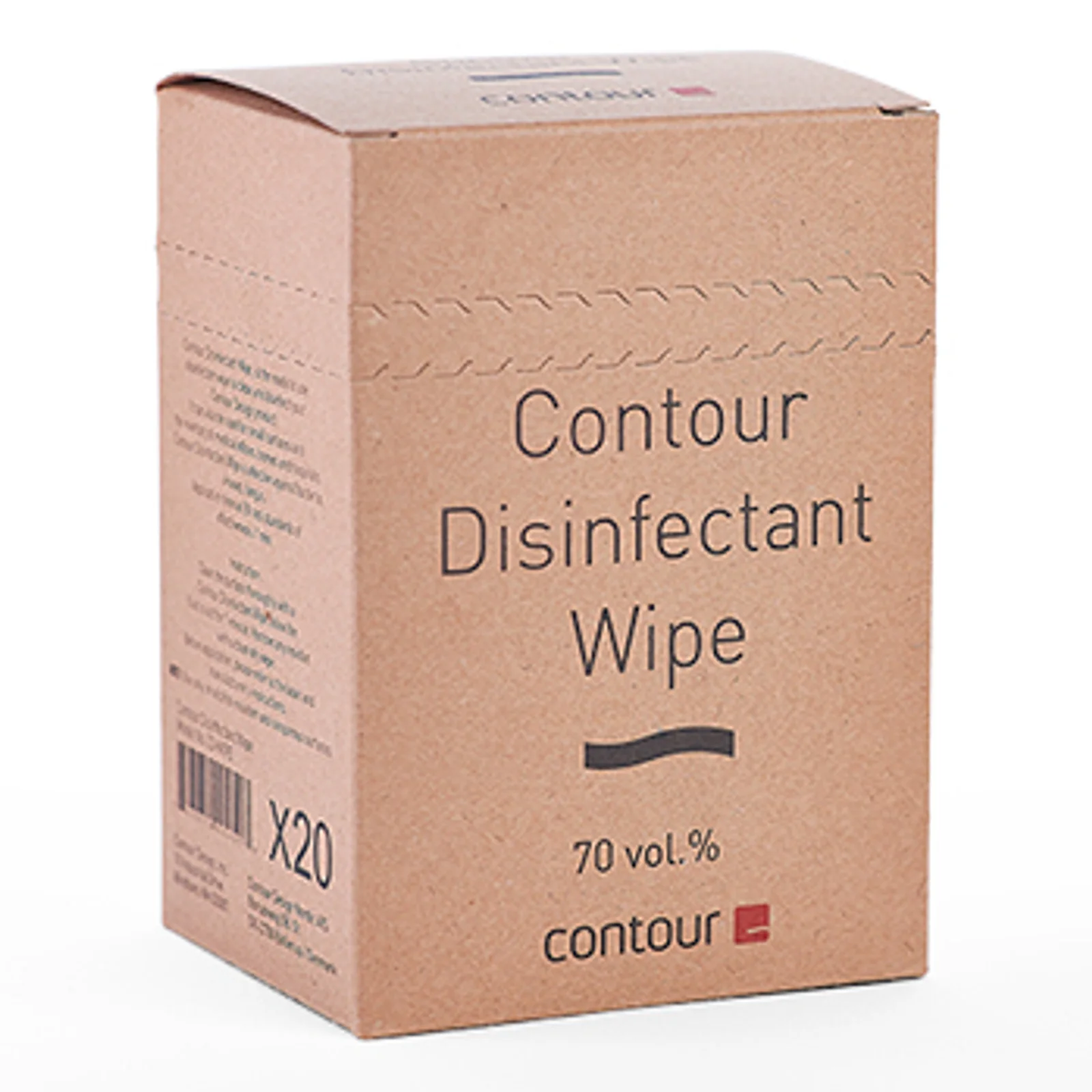 Contour Design Contour Disinfectant Wipe 20 pièce(s)