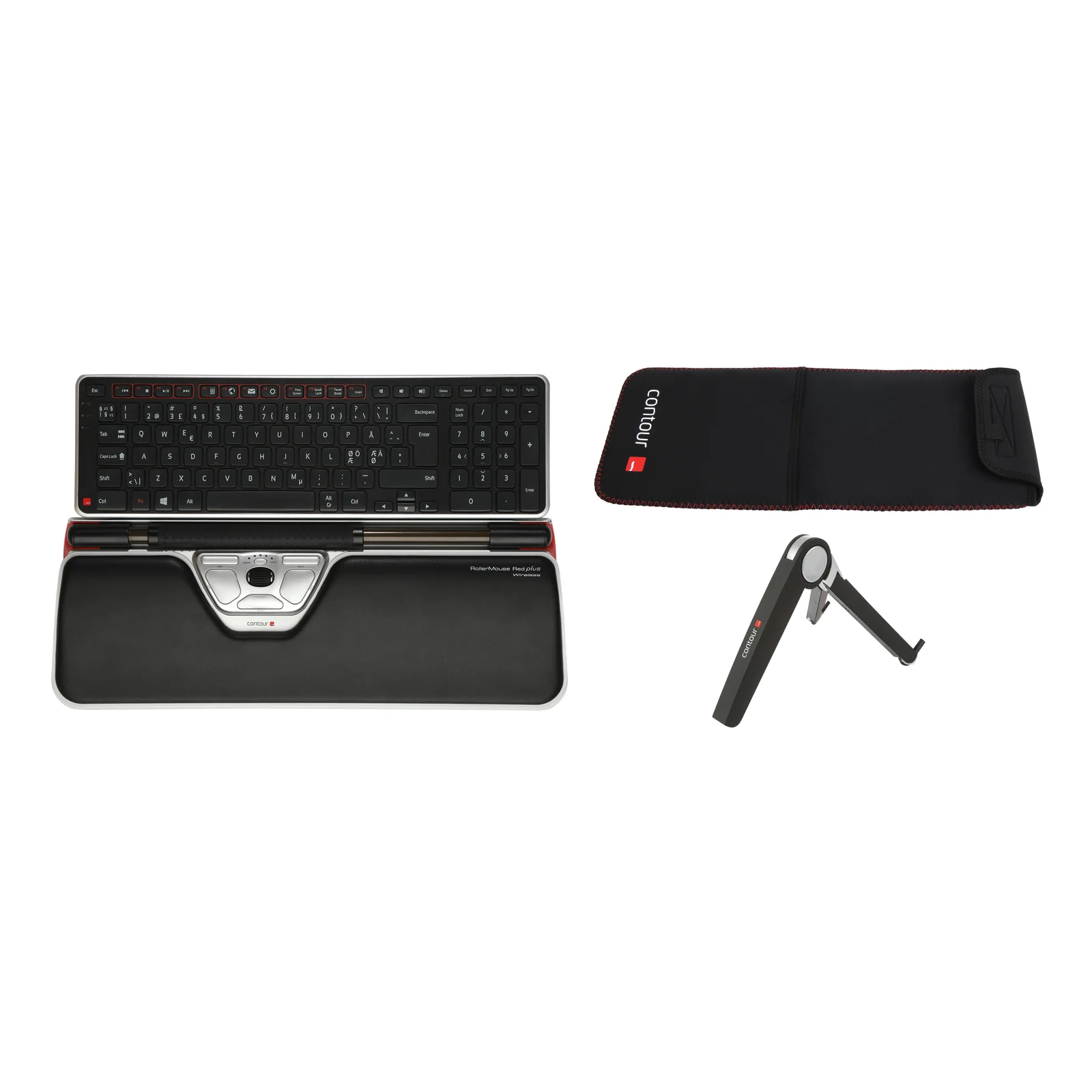 Design RollerMouse Red Plus WL Travel Kit