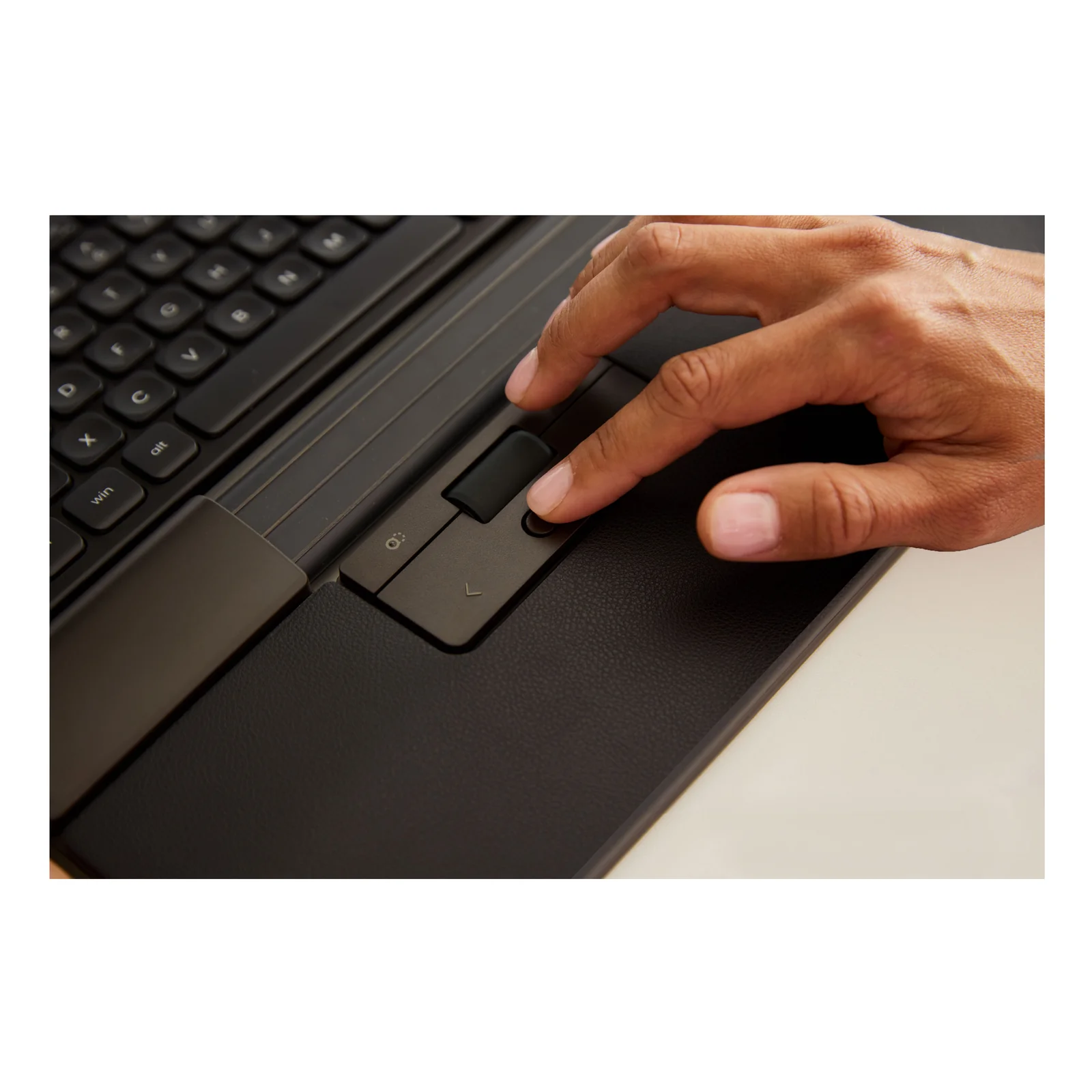 Contour Design SliderMouse Pro Slim Repose-poignet en cuir végan Filaire