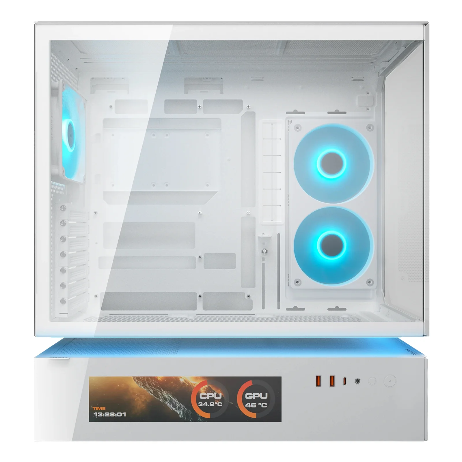 COUGAR CGR-2DA4W-V Midi Tower Blanc