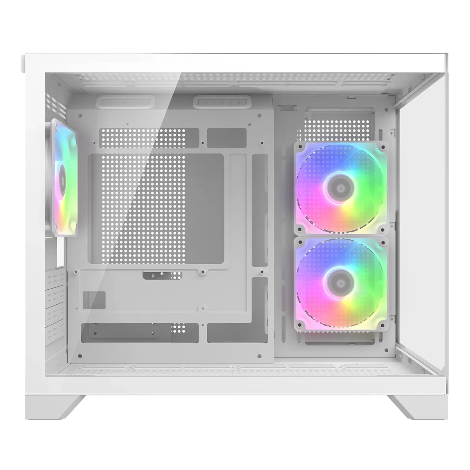COUGAR CGR-2QA6W-RGB Mini Tower Blanc