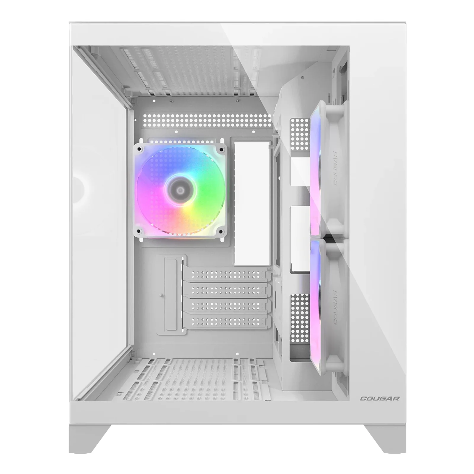 COUGAR CGR-2QA6W-RGB Mini Tower Blanc