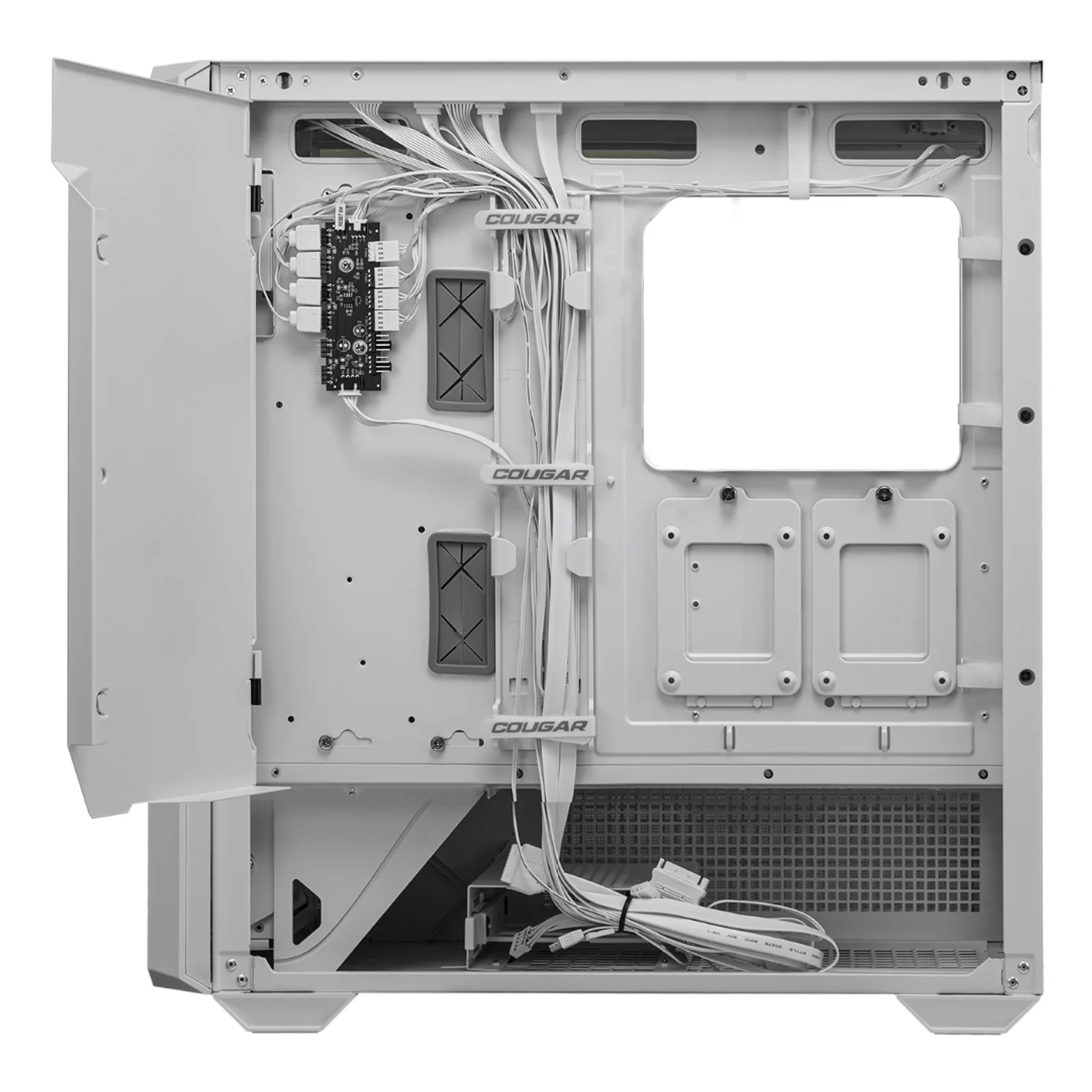 COUGAR CGR-57C9W-RGB Full Tower Blanc