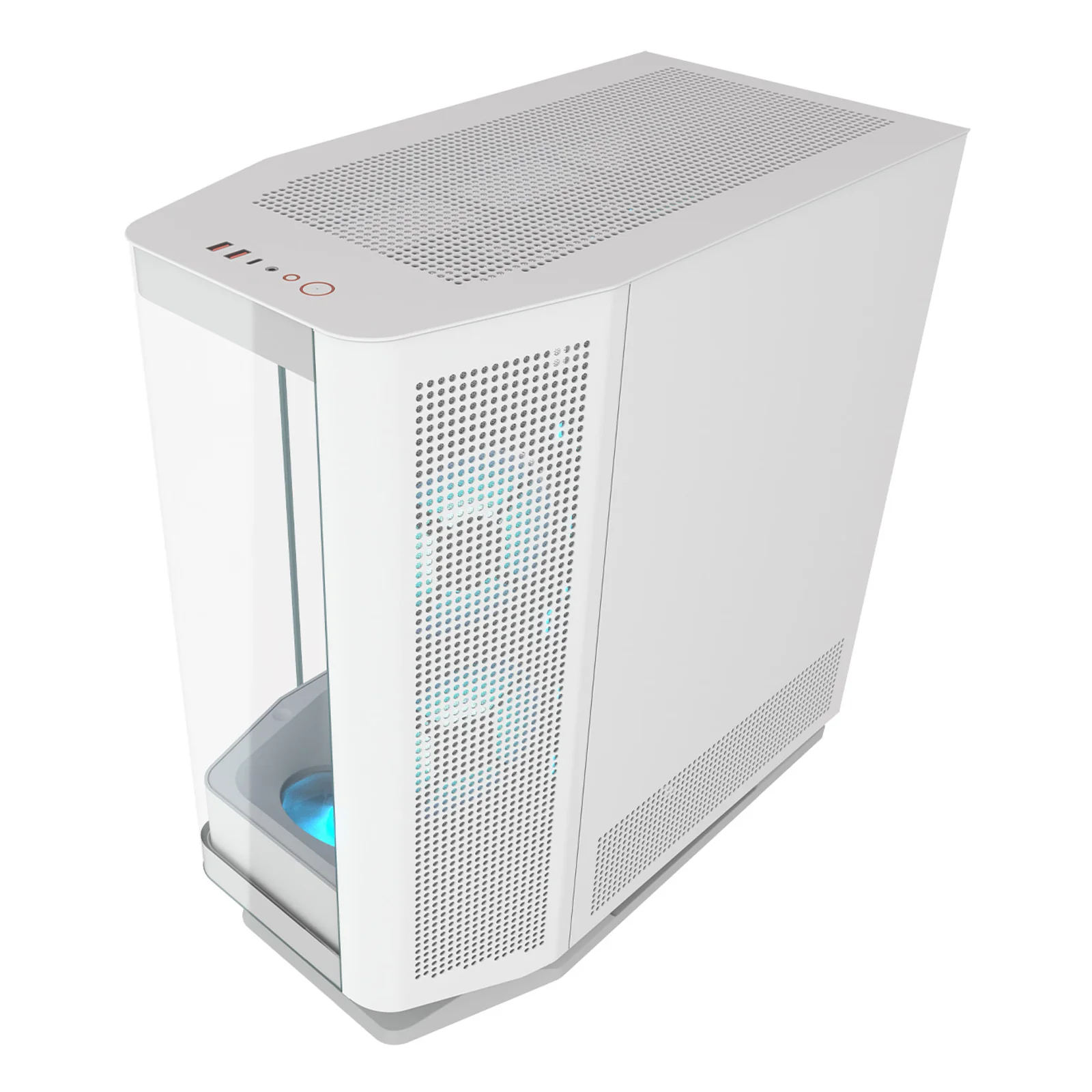 COUGAR CGR-58M6W-RGB Midi Tower Blanc