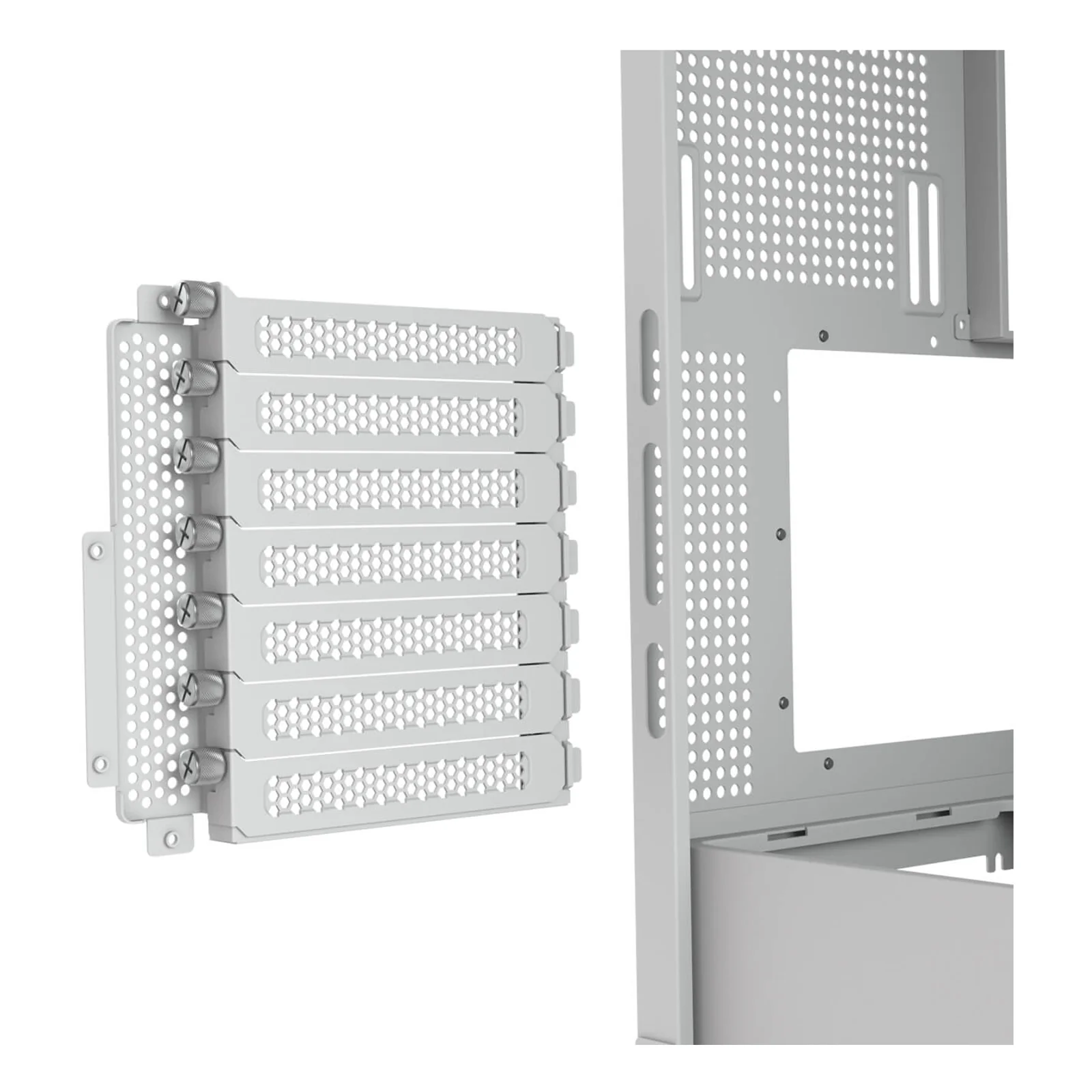 COUGAR CGR-58M6W-RGB Midi Tower Blanc
