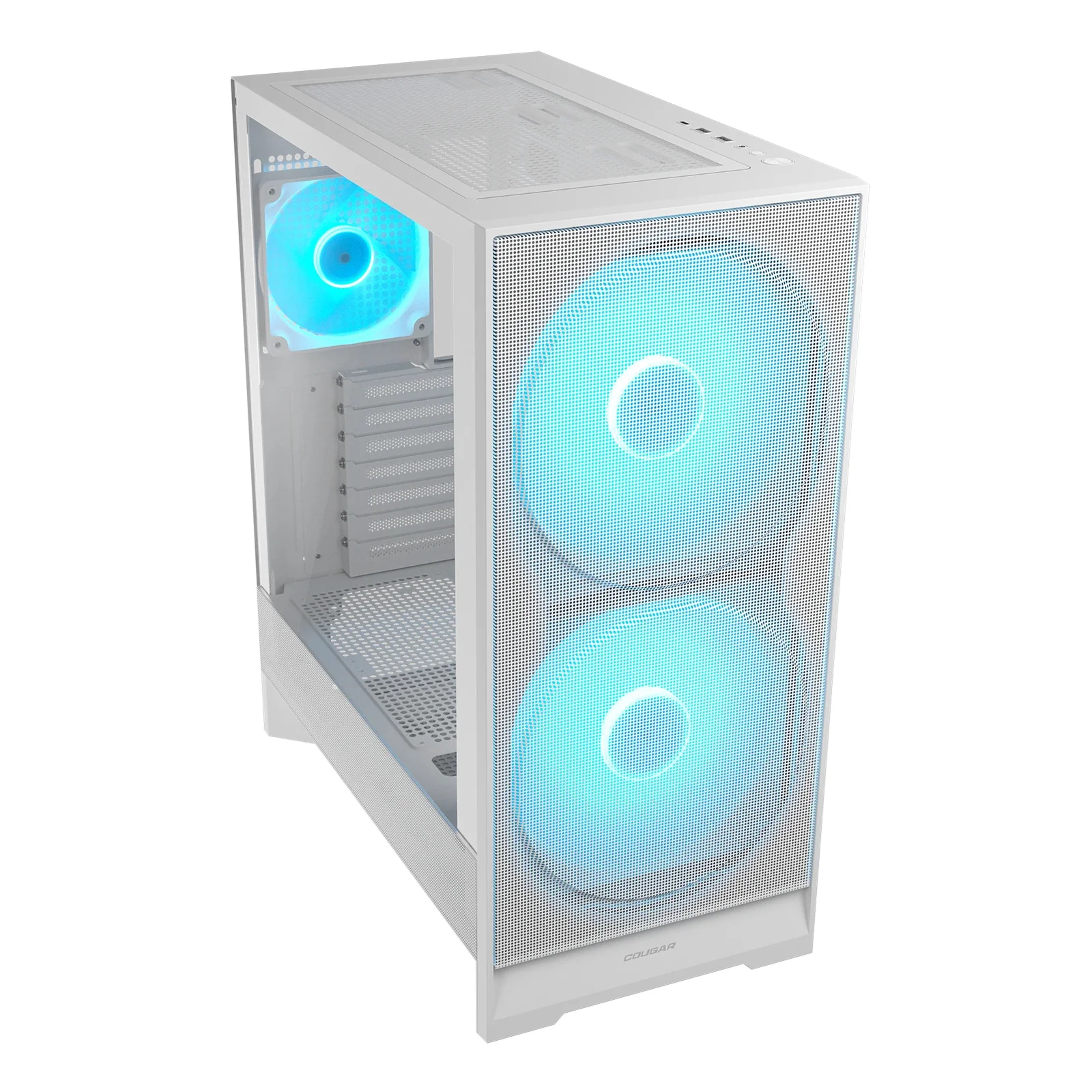 COUGAR CGR-5VA4W-RGB Midi Tower Blanc